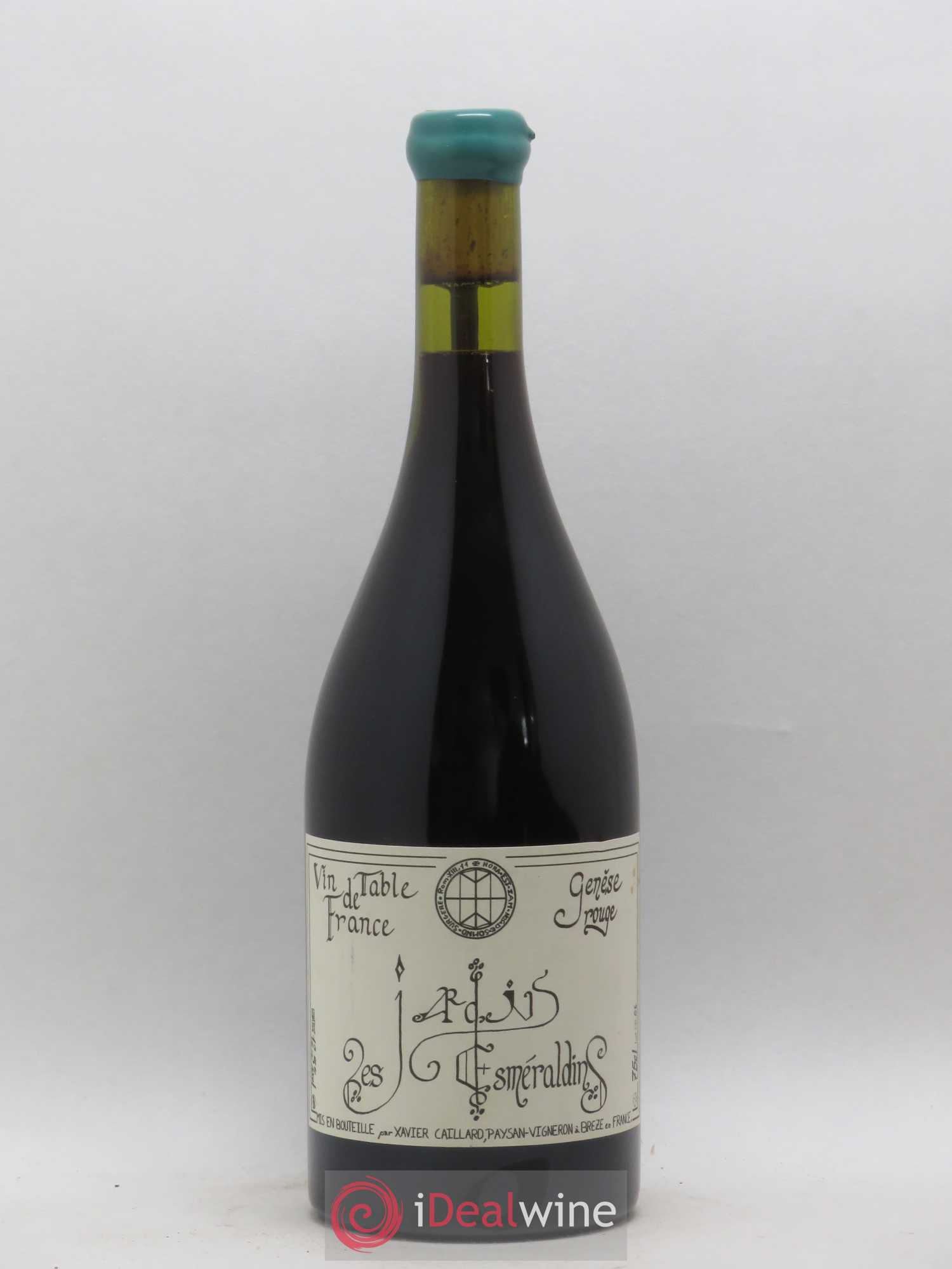 Vin de France Génèse Xavier Caillard - Les Jardins Esmeraldins 2006 - Lot de 1 bouteille - 0