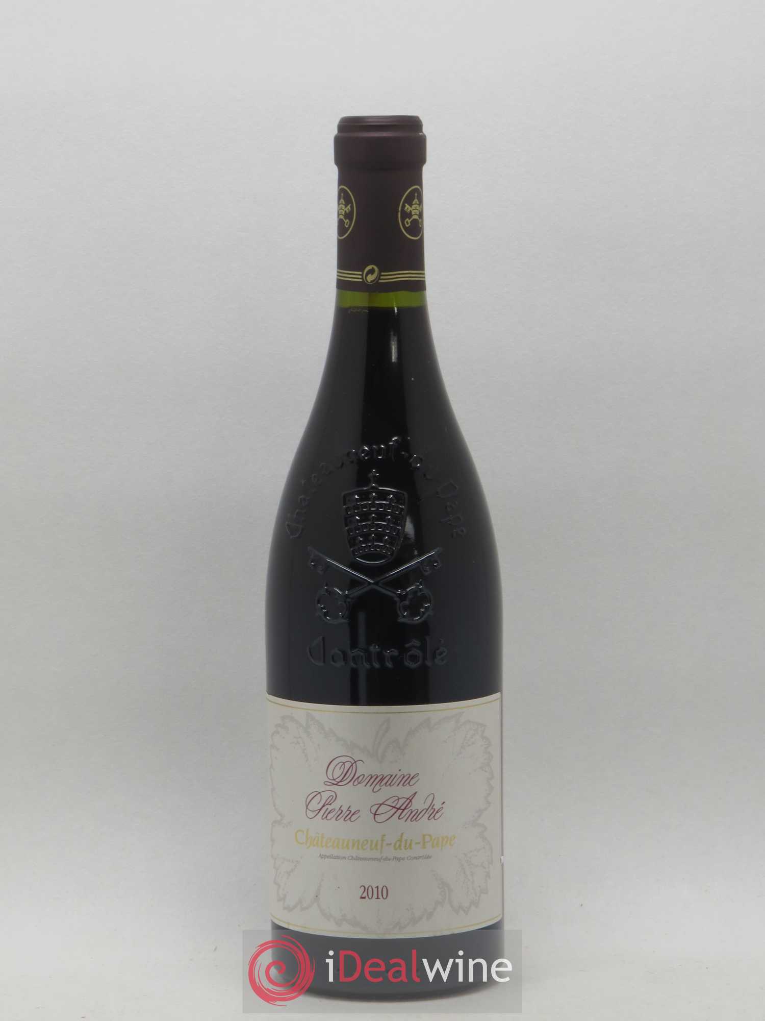 Châteauneuf-du-Pape Pierre André (Domaine) 2010 - Lot de 1 bouteille - 0