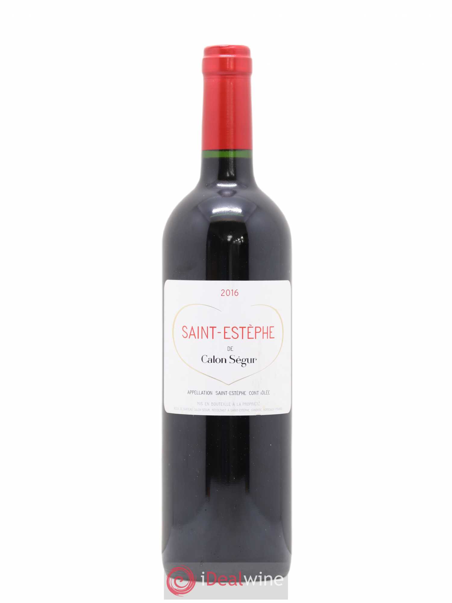 Saint-Estèphe Saint-Estephe De Calon Segur 2016 - Posten von 1 Flasche - 0