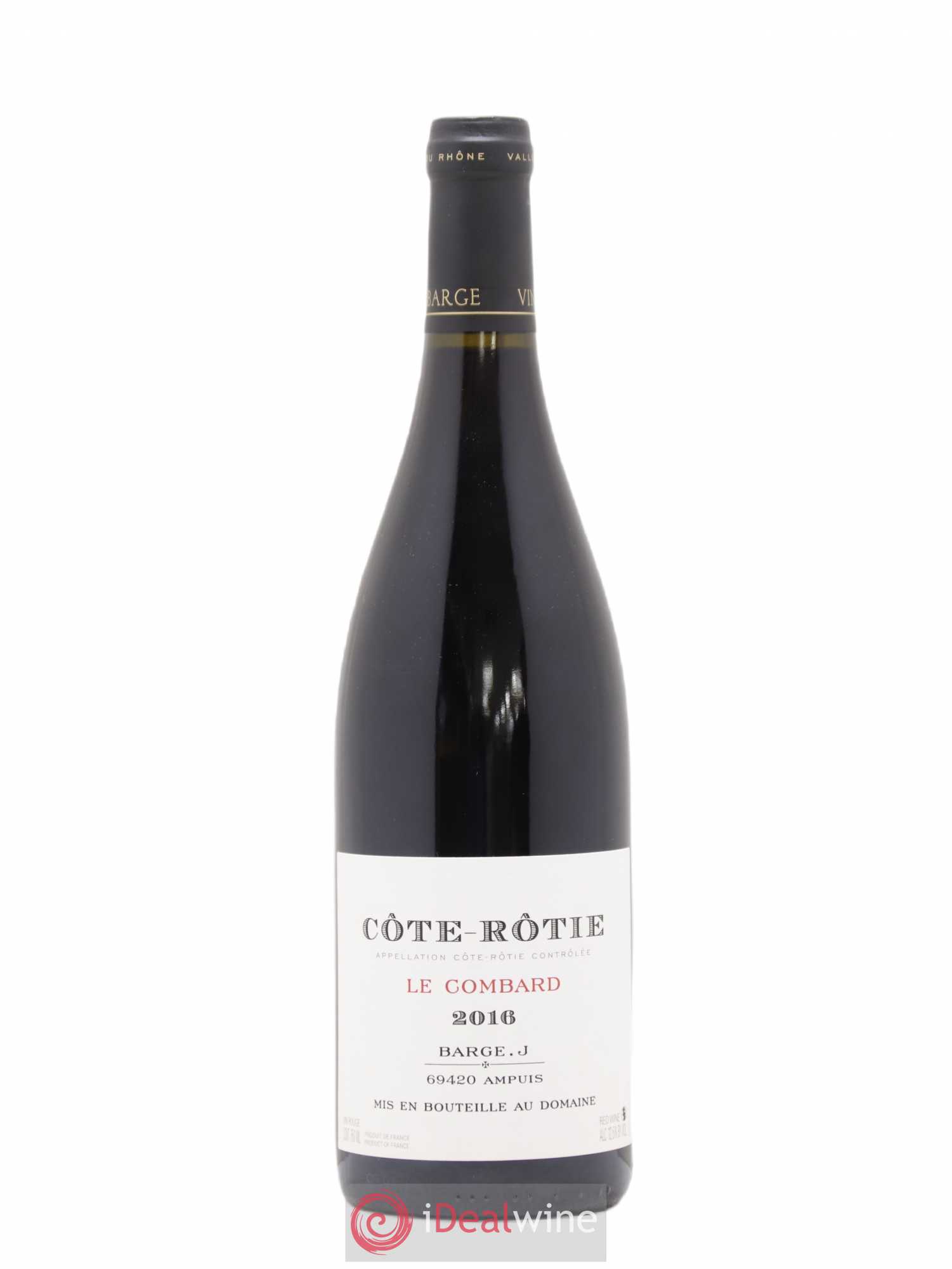 Côte-Rôtie Le Combard Domaine J Barge 2016 - Posten von 1 Flasche - 0