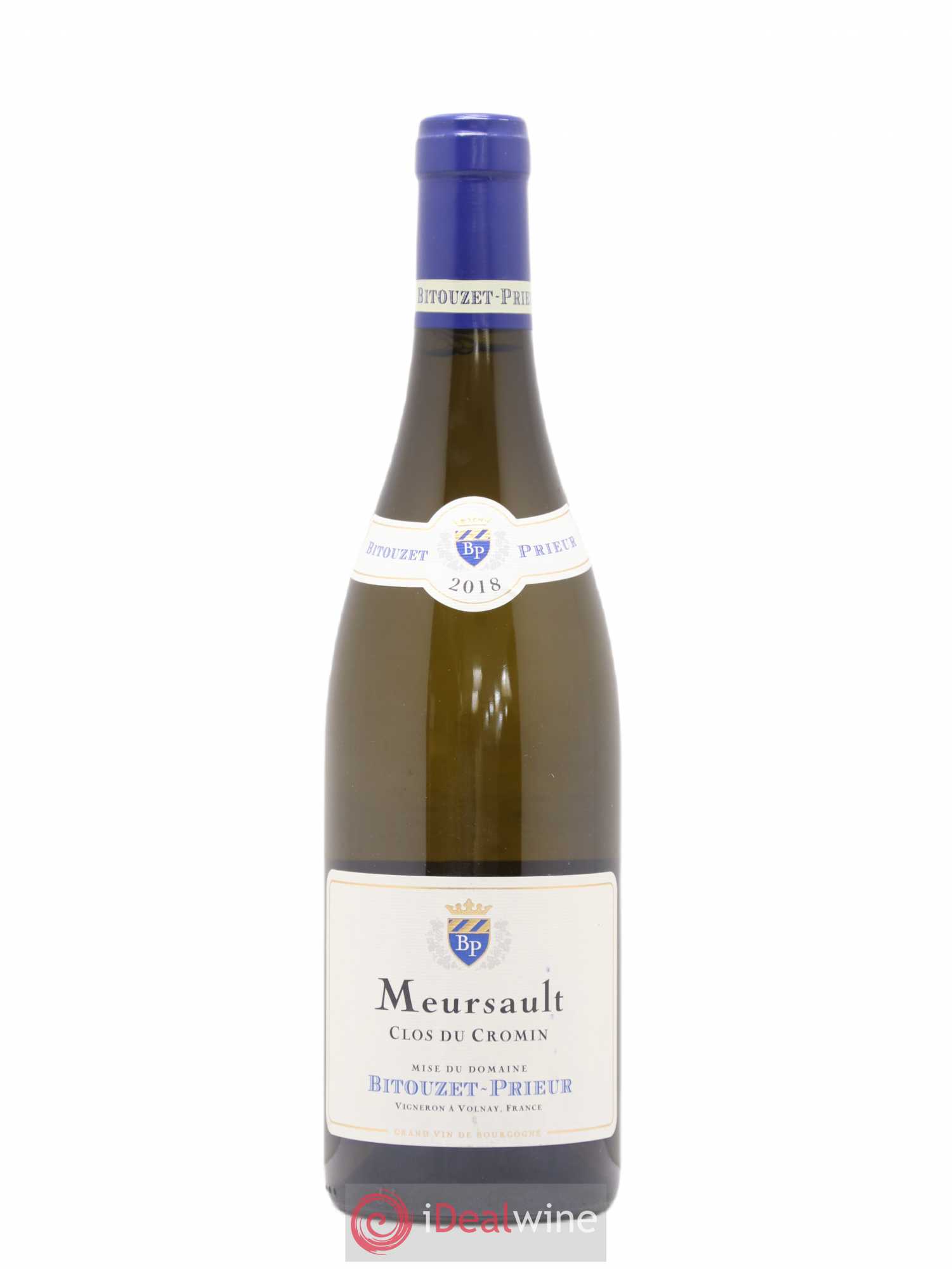 Meursault Clos du Cromin Domaine Bitouzet-Prieur 2018 - Posten von 1 Flasche - 0