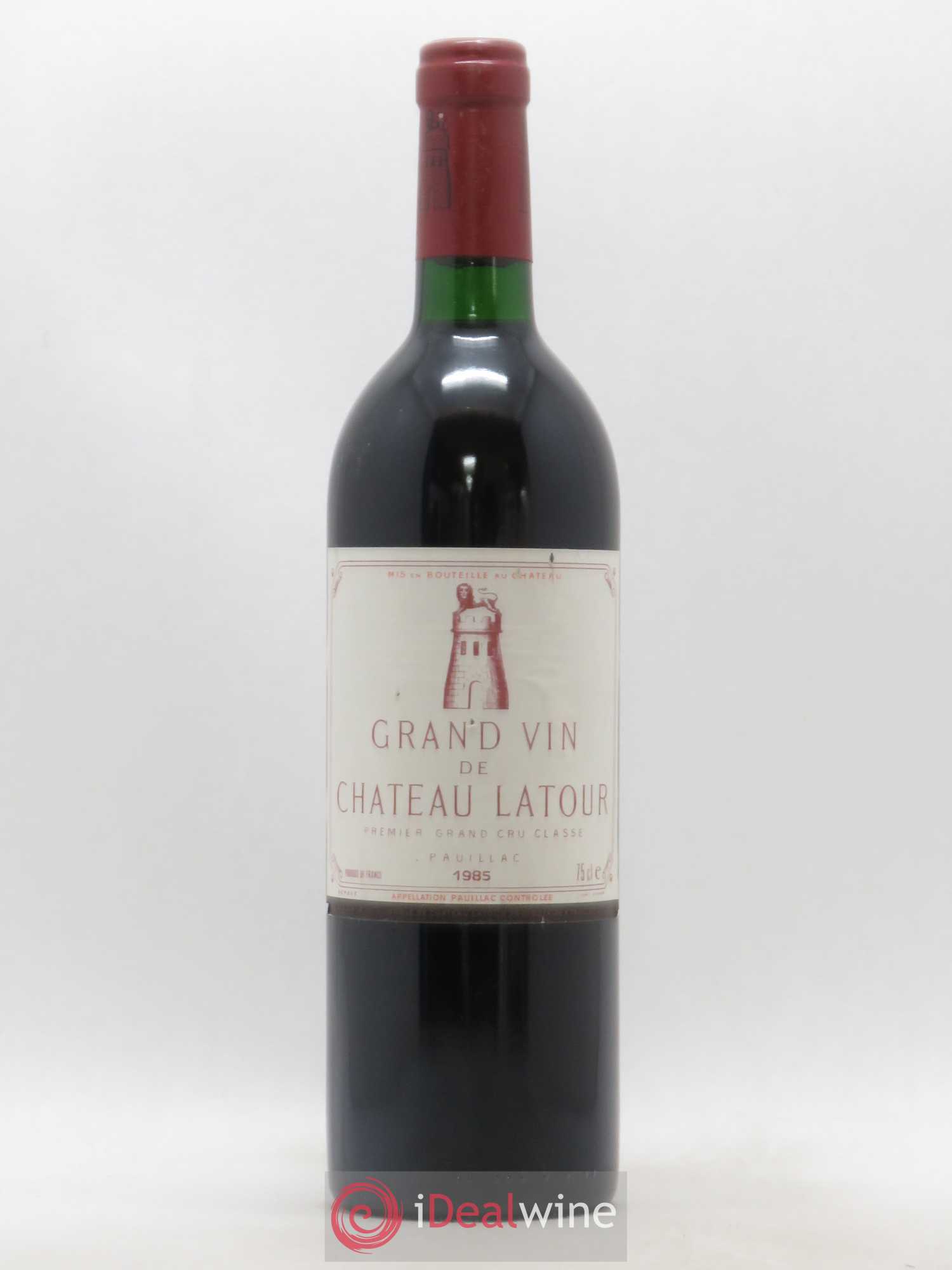 Château Latour 1er Grand Cru Classé 1985 - Lot de 1 bouteille - 0