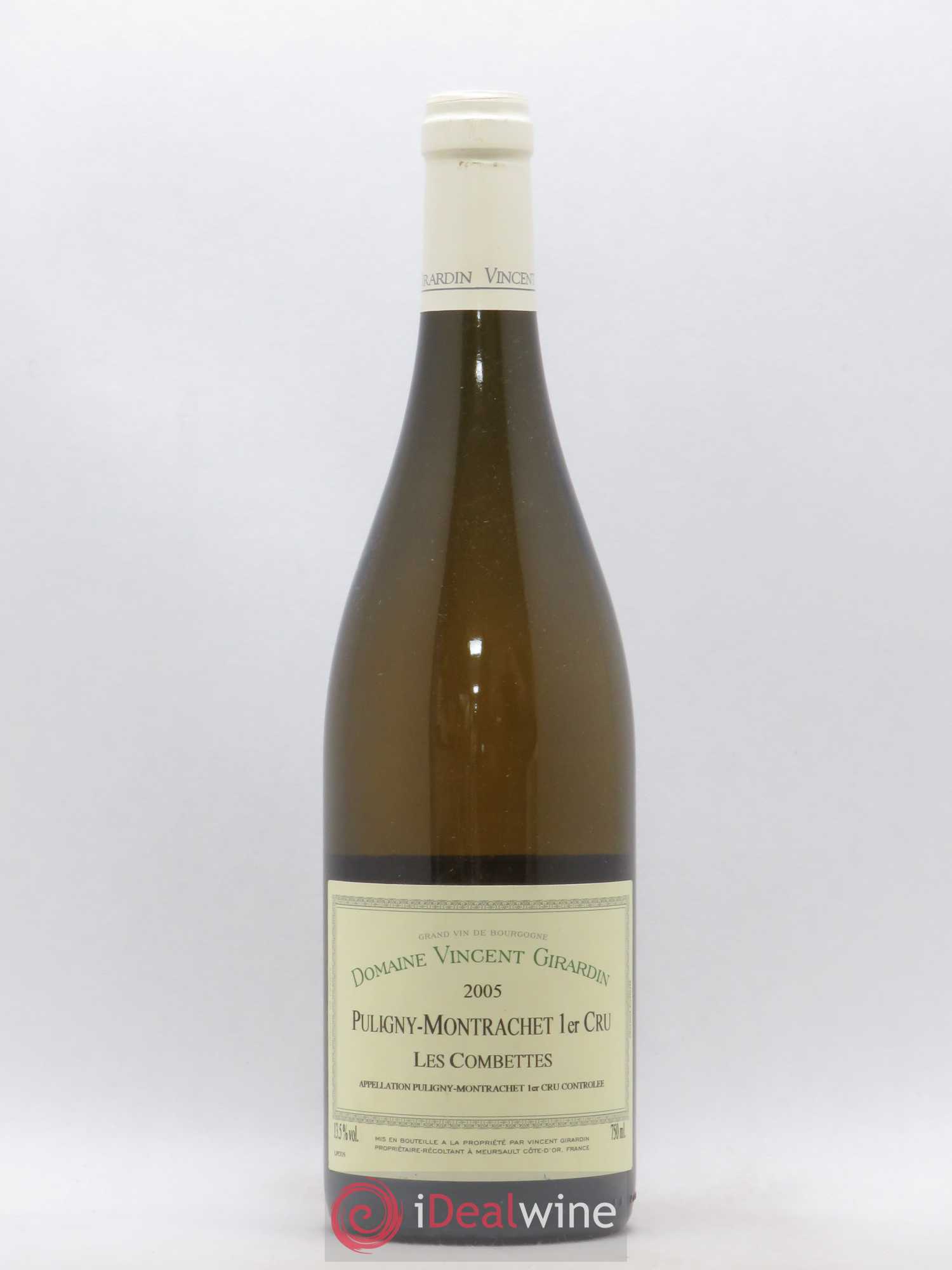 Puligny-Montrachet 1er Cru Les Combettes Vincent Girardin (Domaine) 2005 - Lot de 1 bouteille - 0