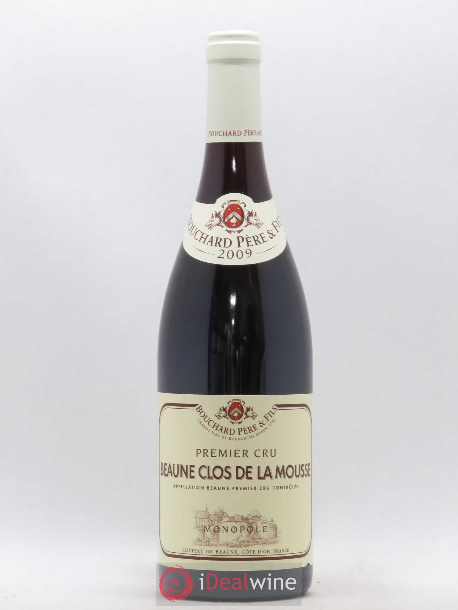 Beaune 1er Cru Clos de la Mousse Bouchard Père & Fils 2009 - Lot de 1 bouteille - 0