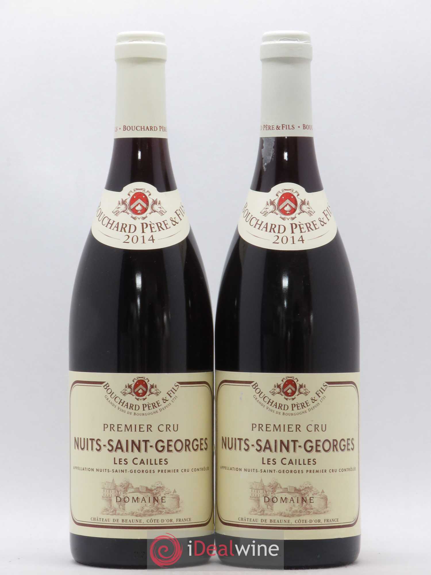 Nuits-Saint-Georges 1er Cru Les Cailles Bouchard Père & Fils 2014 - Lot de 2 bouteilles - 0