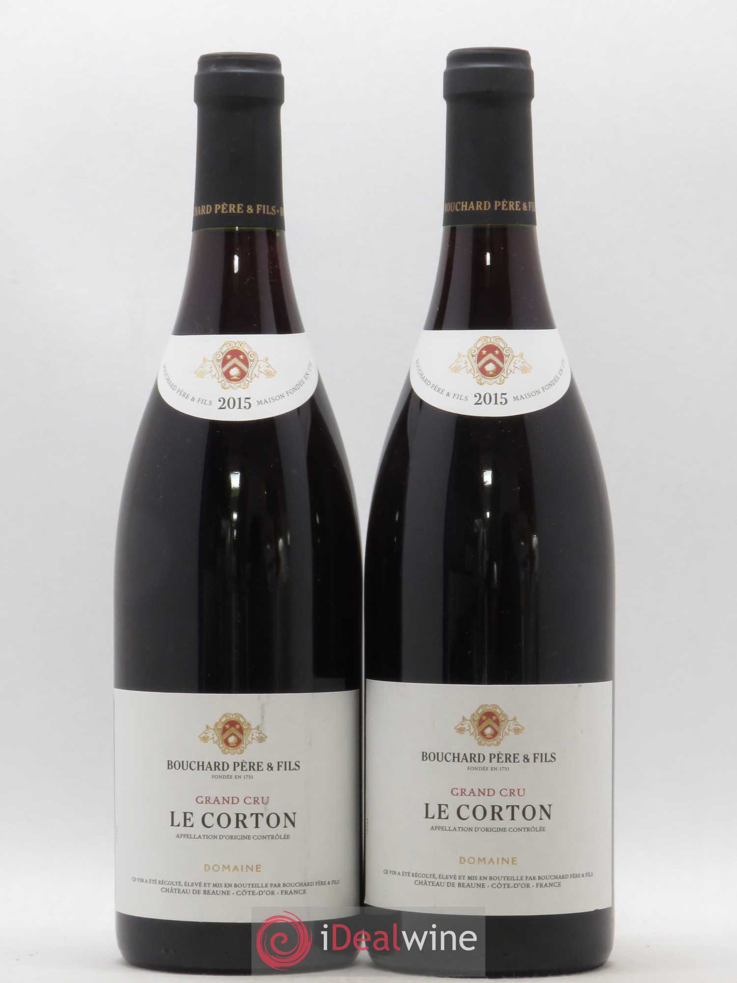 Corton Grand Cru Le Corton Bouchard Père & Fils 2015 - Lot de 2 bouteilles - 0