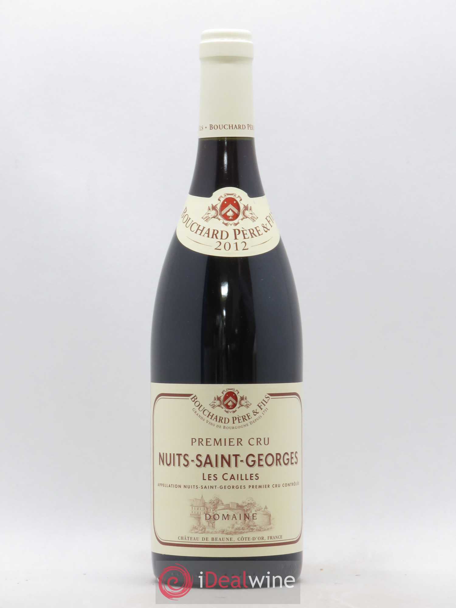Nuits-Saint-Georges 1er Cru Les Cailles Bouchard Père & Fils 2012 - Lot de 1 bouteille - 0