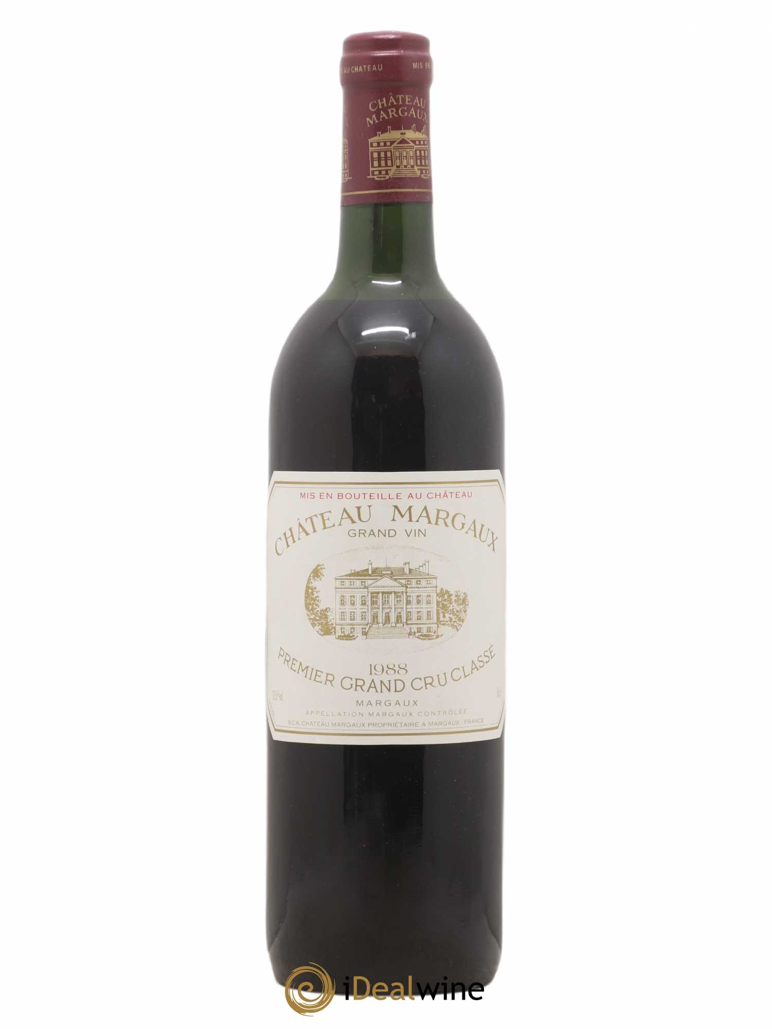Château Margaux 1er Grand Cru Classé 1988 - Lot de 1 bouteille - 0