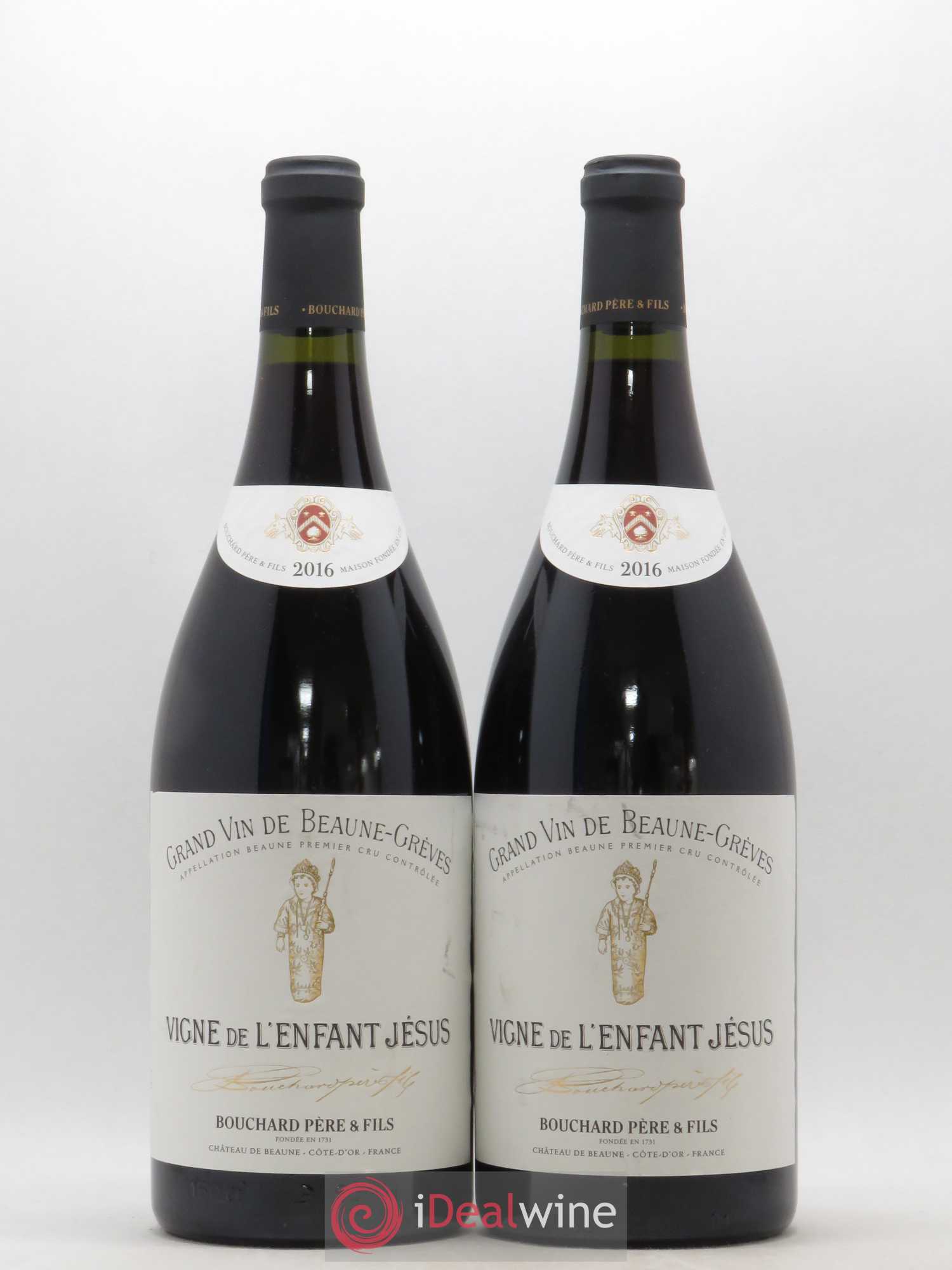 Beaune 1er Cru Grèves - Vigne de l'Enfant Jésus Bouchard Père & Fils 2016 - Lot de 2 magnums - 0