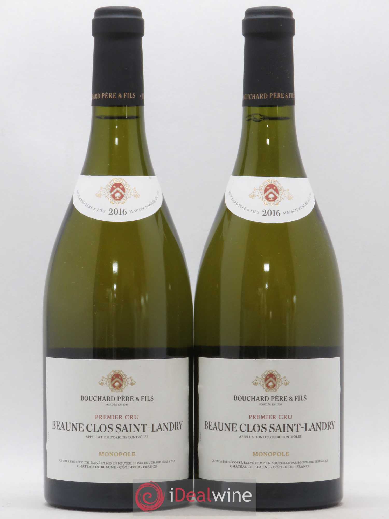 Beaune 1er Cru Clos Saint Landry Monopole Bouchard Père & Fils 2016 - Lot de 2 bouteilles - 0