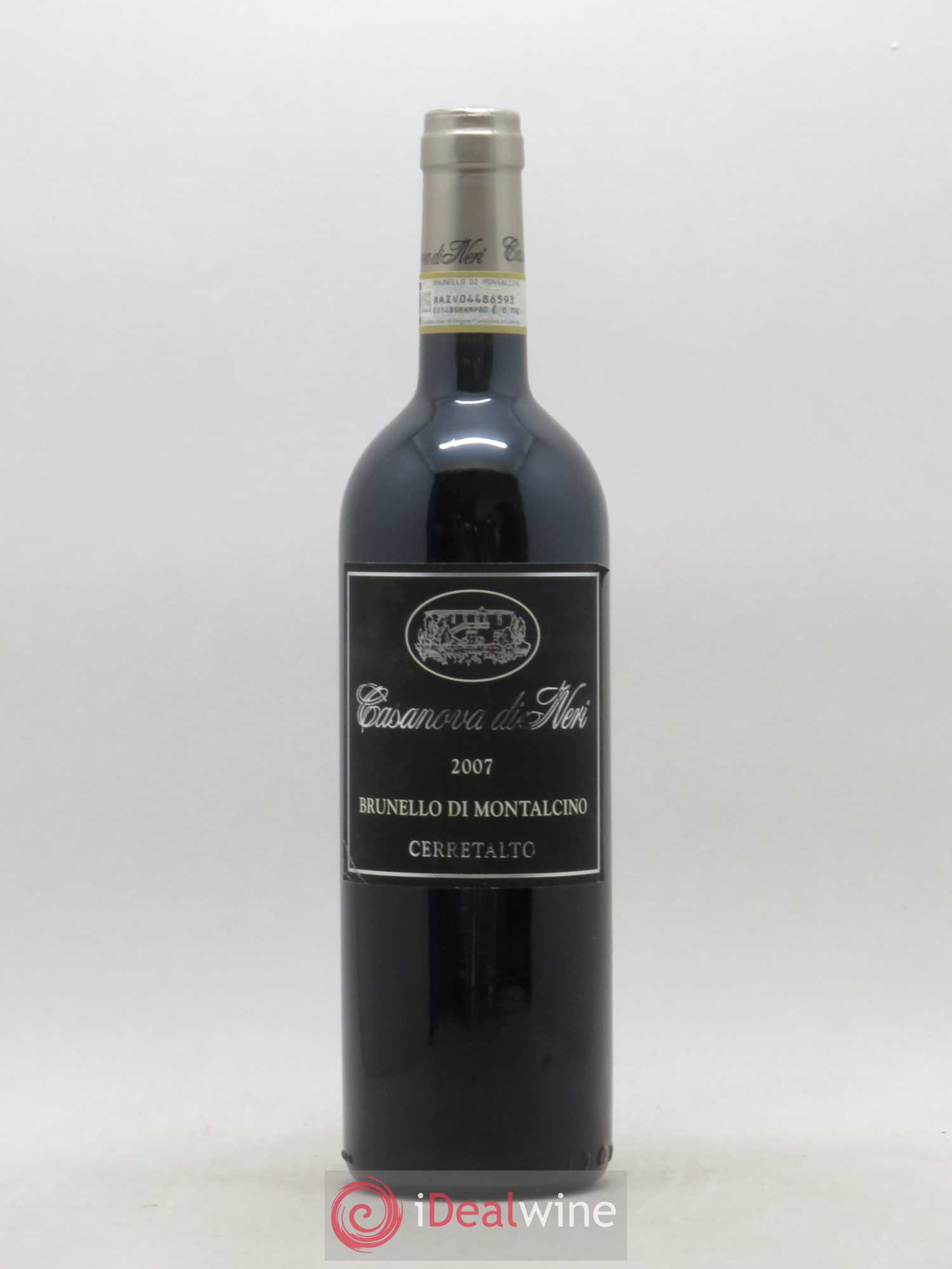 Brunello di Montalcino Cerretalto CASANOVA DI NERI 2007 - Posten von 1 Flasche - 0