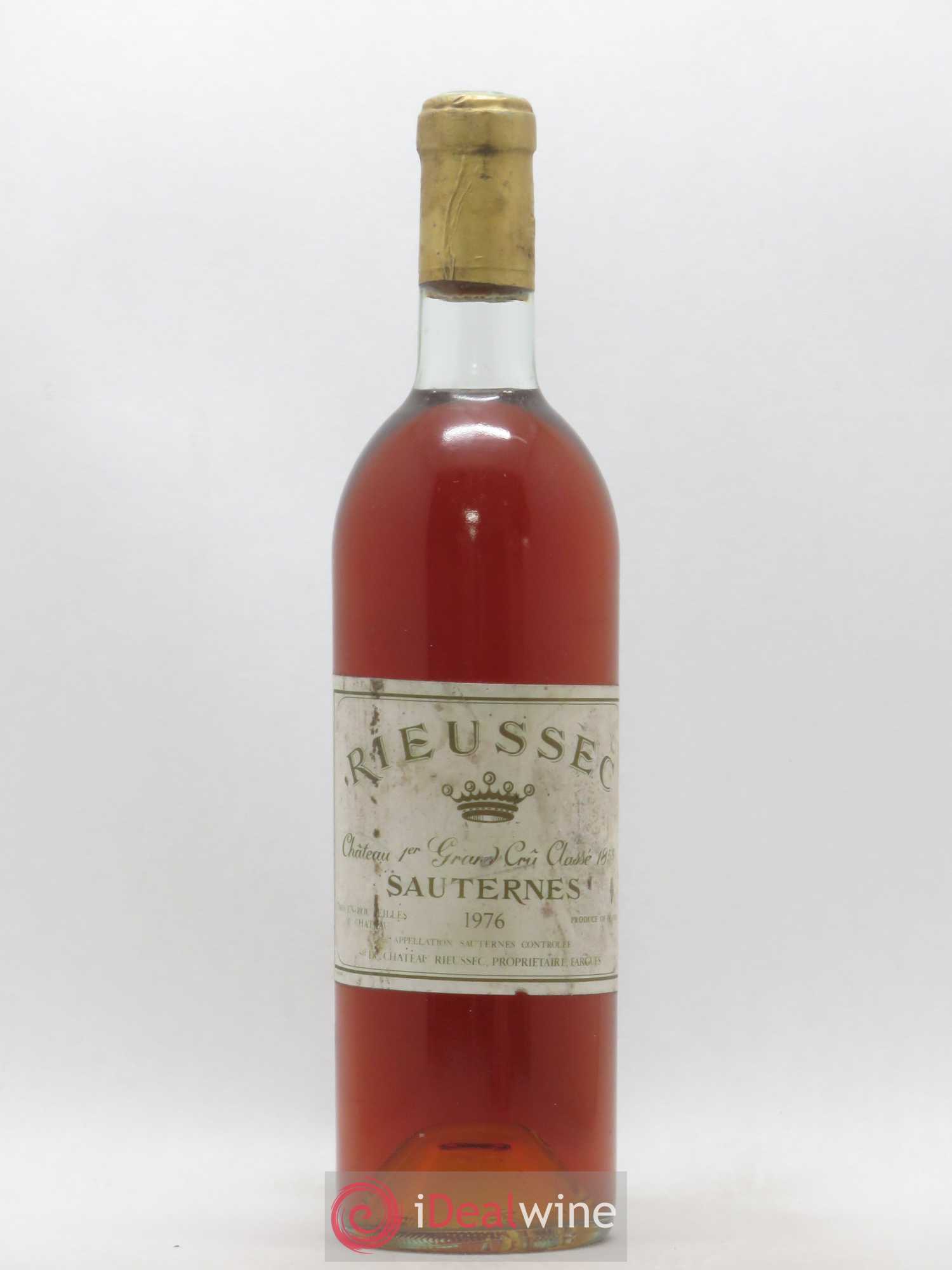 Château Rieussec 1er Grand Cru Classé 1976 - Posten von 1 Flasche - 0
