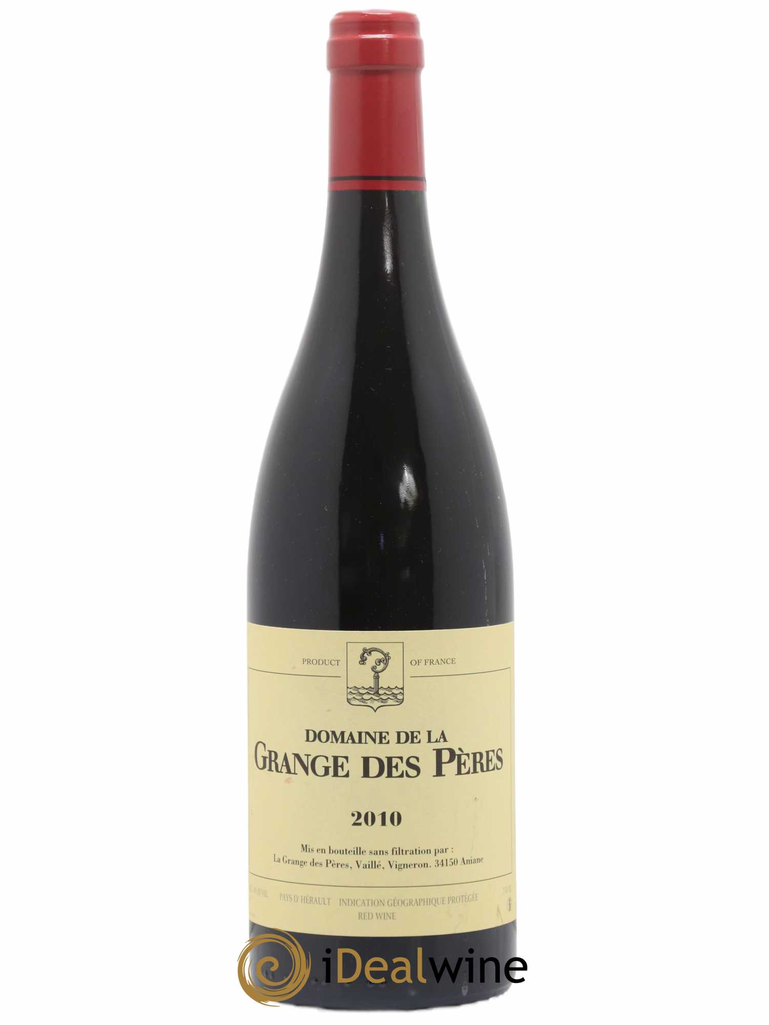 Pays d'Hérault Grange des Pères Laurent Vaillé 2010 - Lot de 1 bouteille - 0