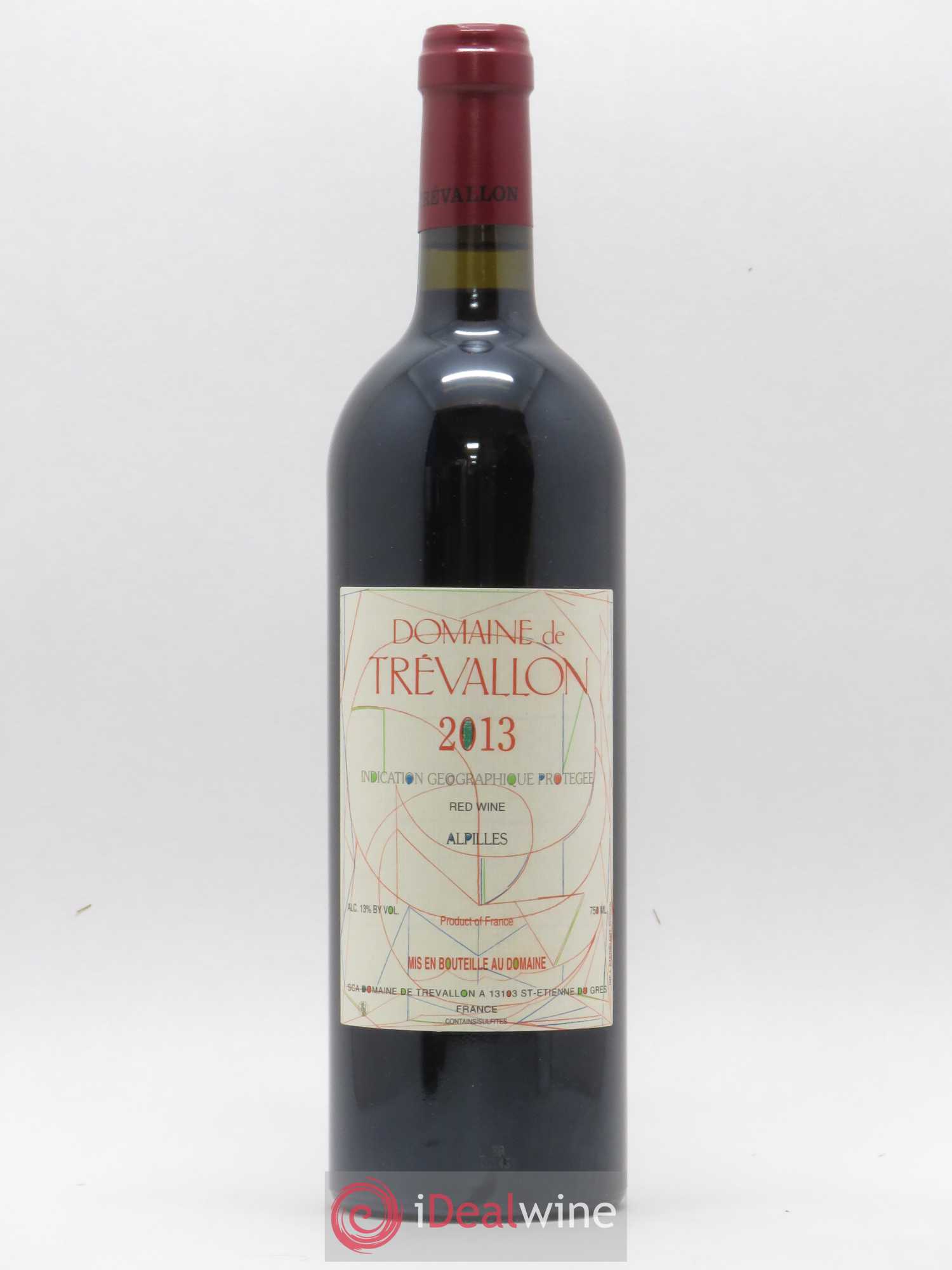 Alpilles Trévallon (Domaine de) Eloi Dürrbach 2013 - Lot de 1 bouteille - 0