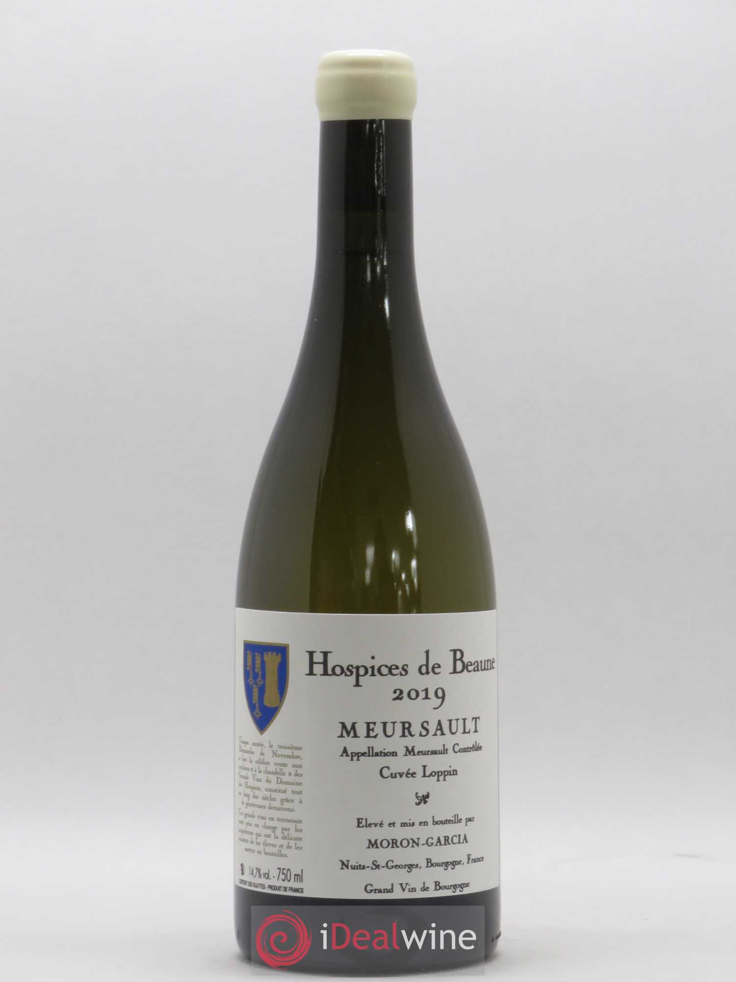 Meursault Cuvée Loppin Hospices de Beaune Domaine Moron-Garcia 2019 - Posten von 1 Flasche - 0