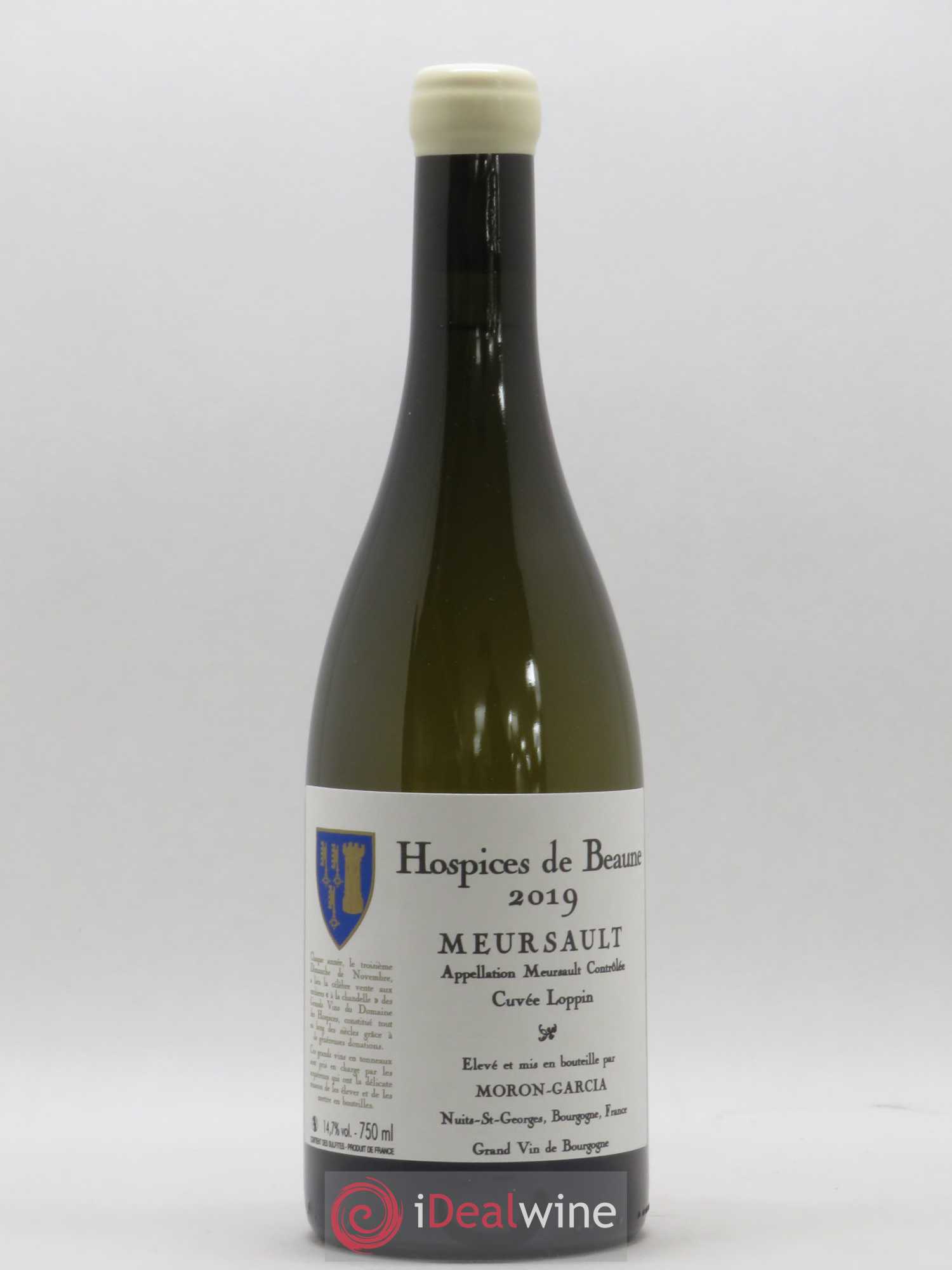 Meursault Cuvée Loppin Hospices de Beaune Domaine Moron-Garcia 2019 - Posten von 1 Flasche - 0
