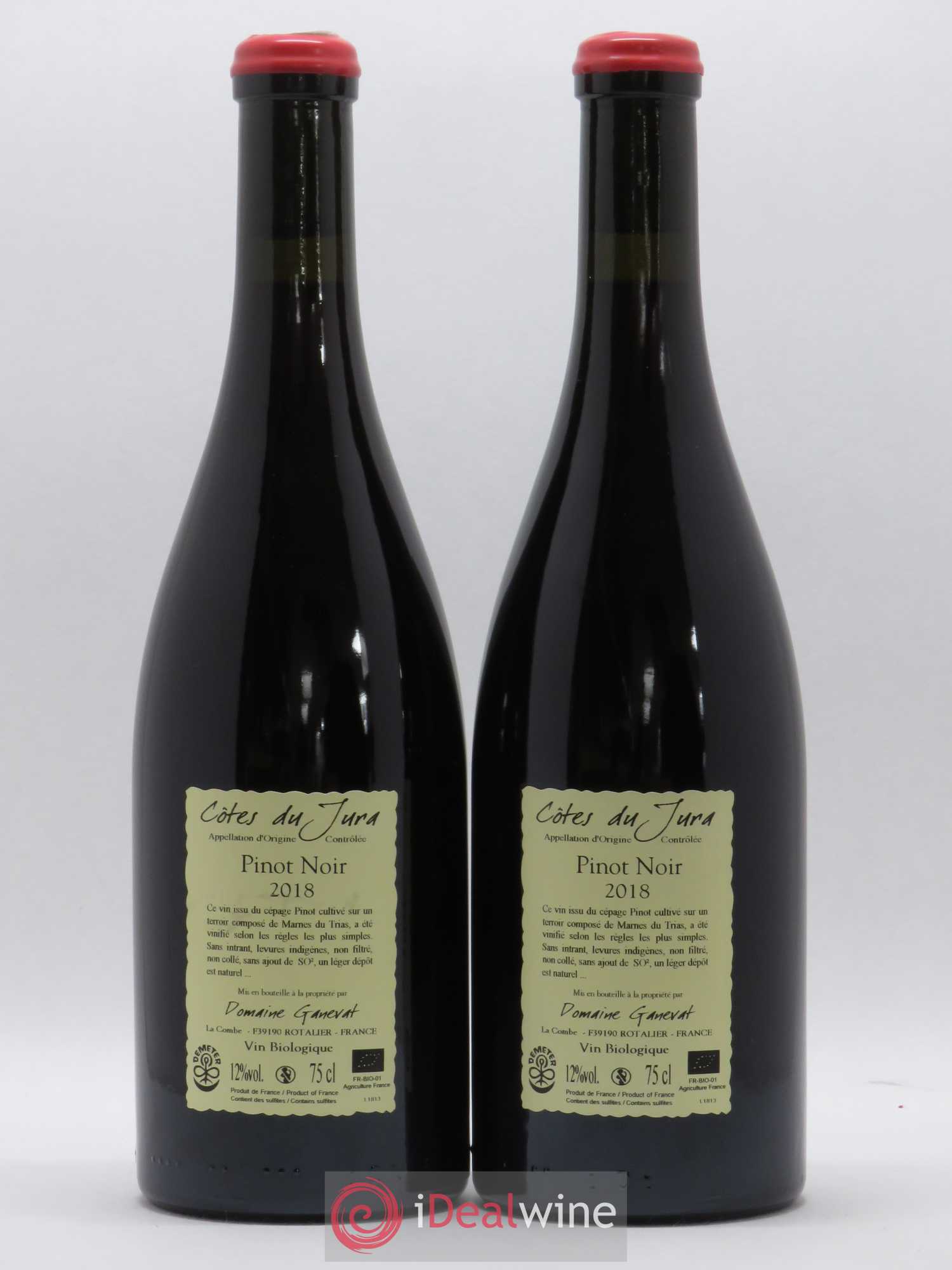 Côtes du Jura Les Grands Teppes Jean-François Ganevat (Domaine) 2018 - Lot de 2 bouteilles - 1