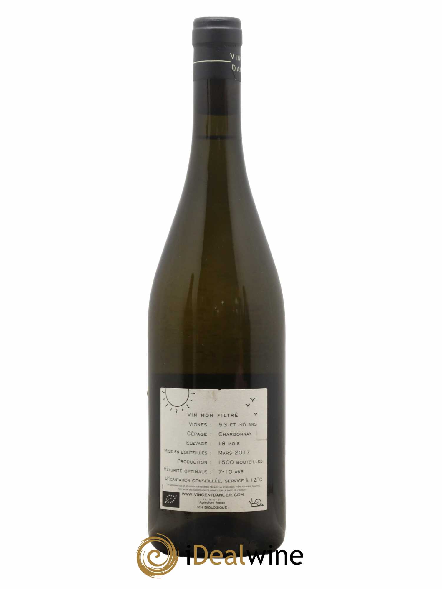 Meursault 1er Cru Perrières Vincent Dancer 2015 - Lot de 1 bouteille - 1