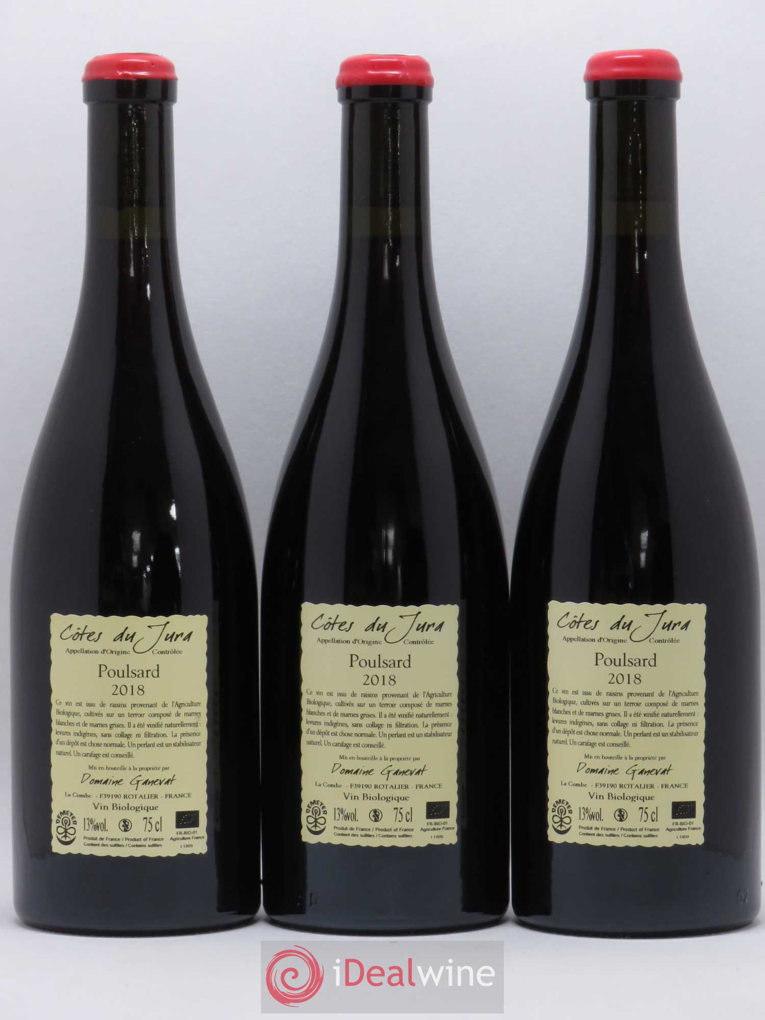 Côtes du Jura Cuvée de l'Enfant Terrible Jean-François Ganevat (Domaine) 2018 - Lot de 3 bouteilles - 1