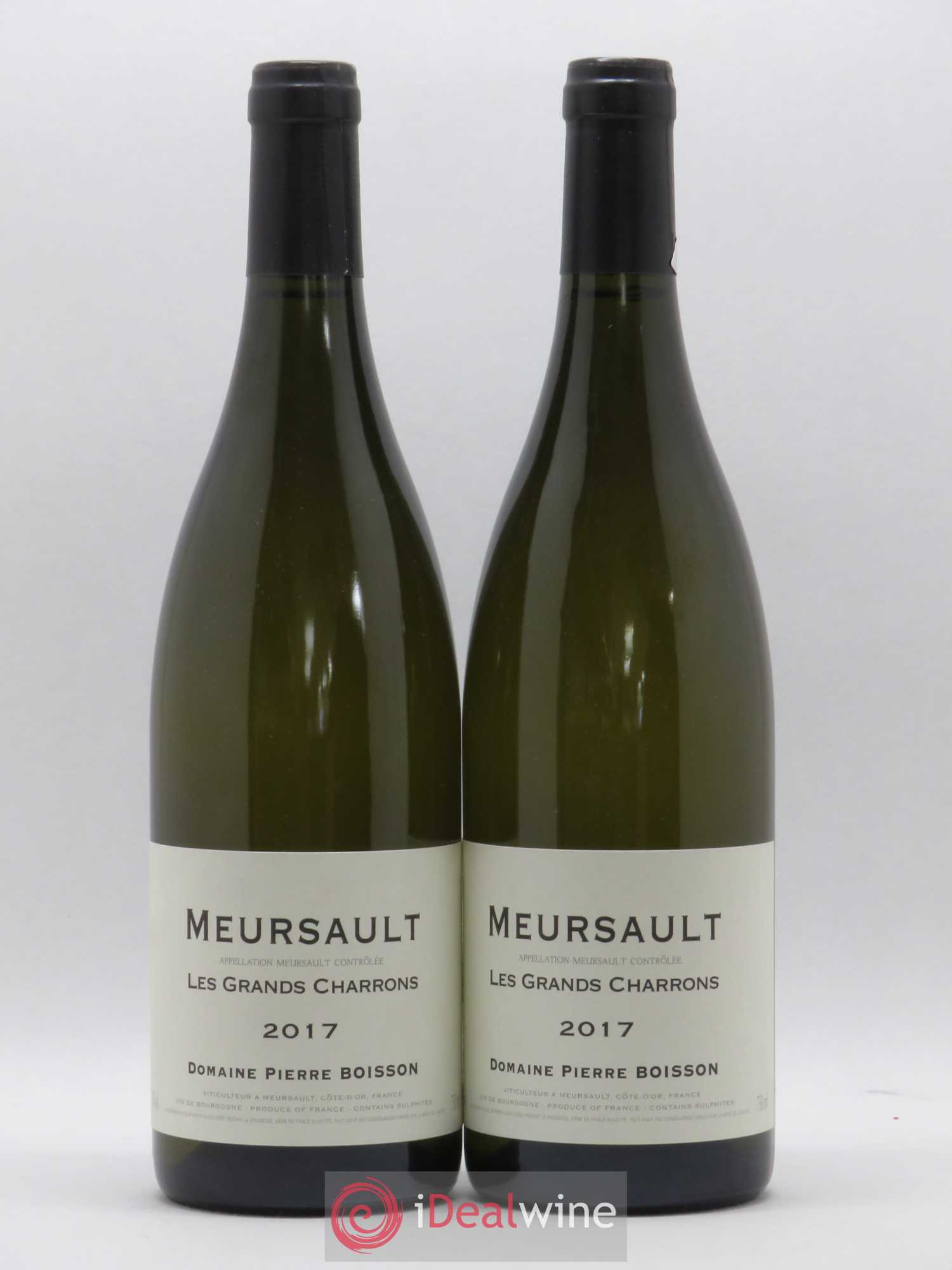 Meursault Les Grands Charrons Pierre Boisson (Domaine) 2017 - Lot de 2 bouteilles - 0