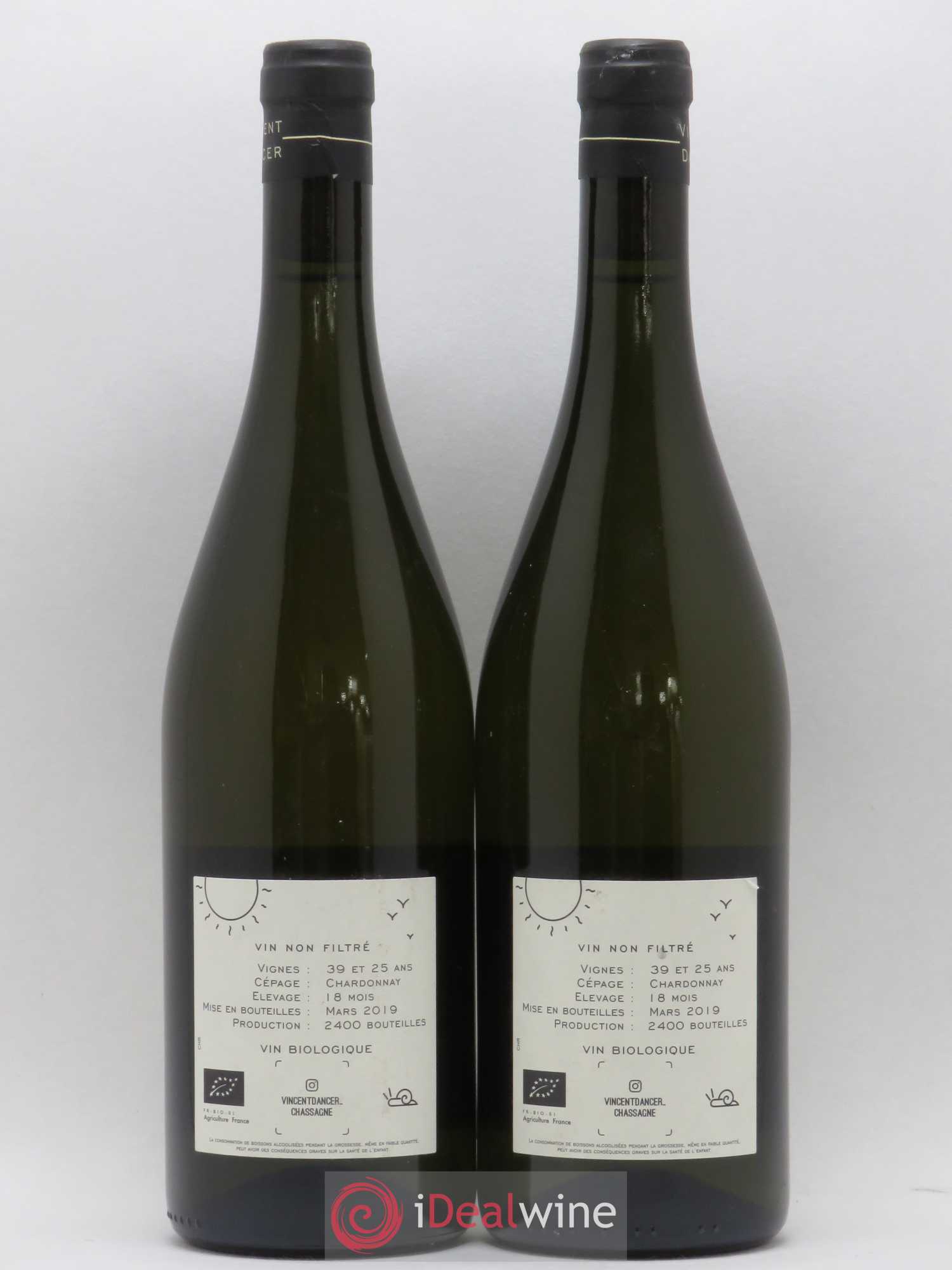 Chassagne-Montrachet 1er Cru La Romanée Vincent Dancer 2017 - Posten von 2 Flaschen - 1