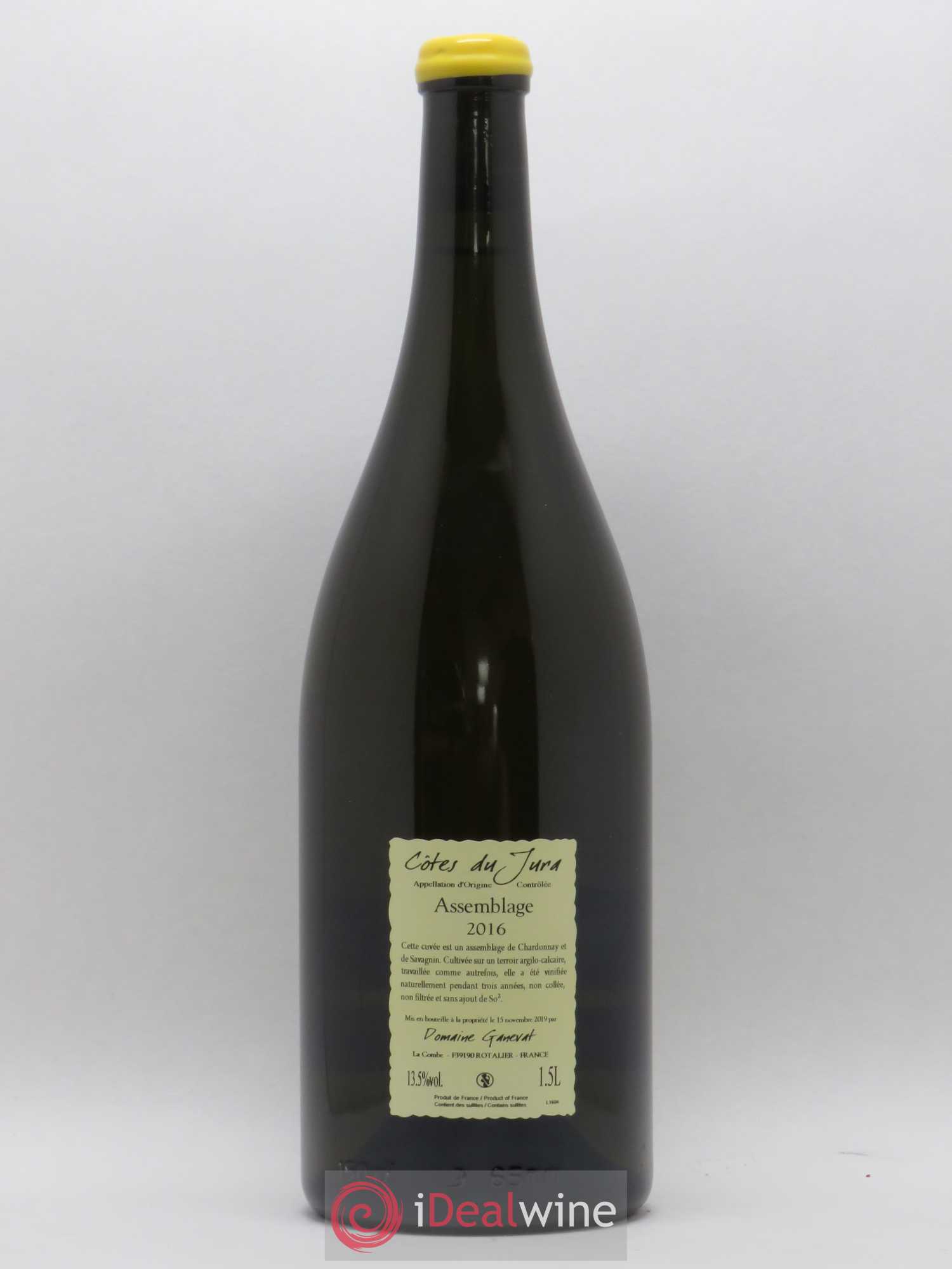 Côtes du Jura Cuvée Orégane Jean-François Ganevat (Domaine) 2016 - Lot de 1 magnum - 1