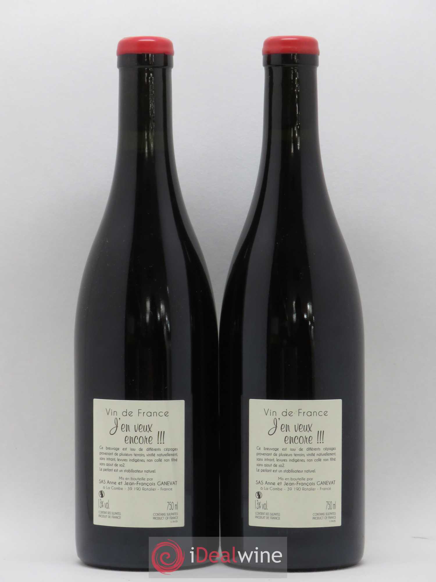 Vin de France J'en veux encore Anne et Jean François Ganevat 2018 - Lot de 2 bouteilles - 1