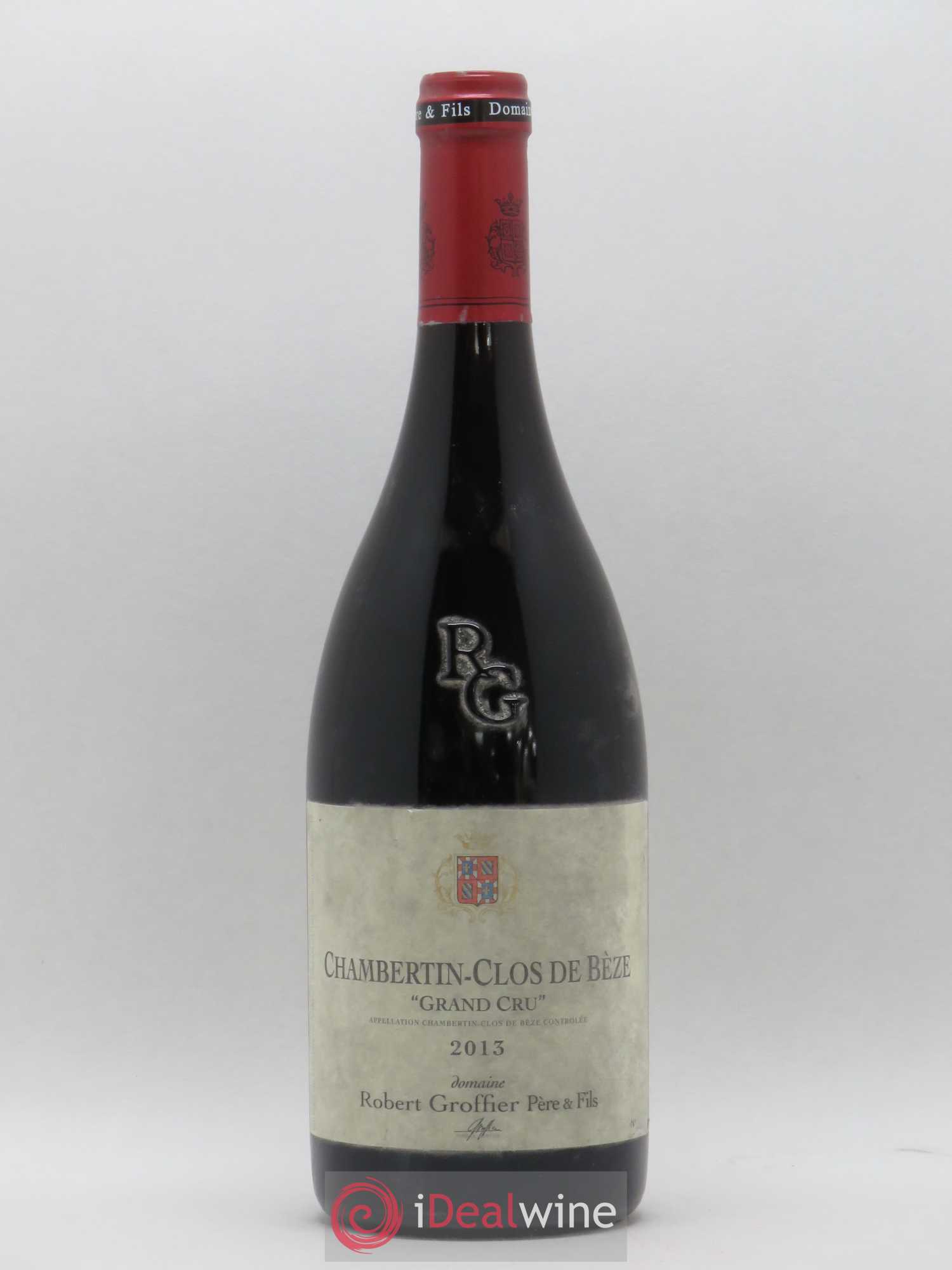 Chambertin Clos de Bèze Grand Cru Robert Groffier Père & Fils (Domaine) 2013 - Lot de 1 bouteille - 0