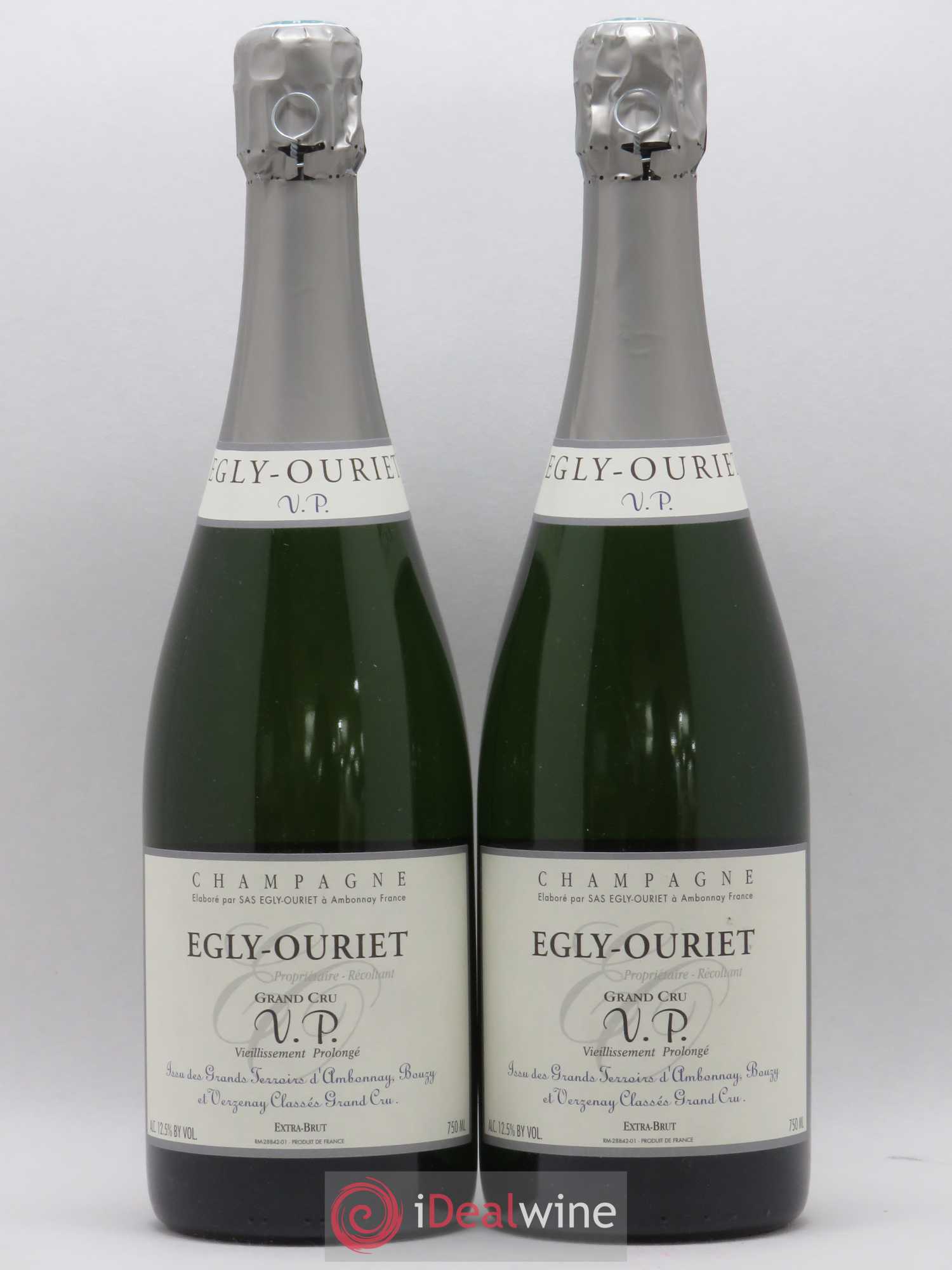 Extra-Brut VP Egly-Ouriet - Lot de 2 bouteilles - 0