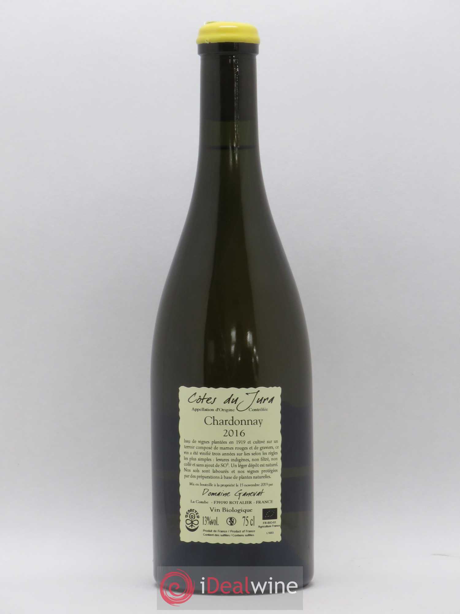 Côtes du Jura Les Grands Teppes Vieilles Vignes Jean-François Ganevat (Domaine) 2016 - Lot de 1 bouteille - 1