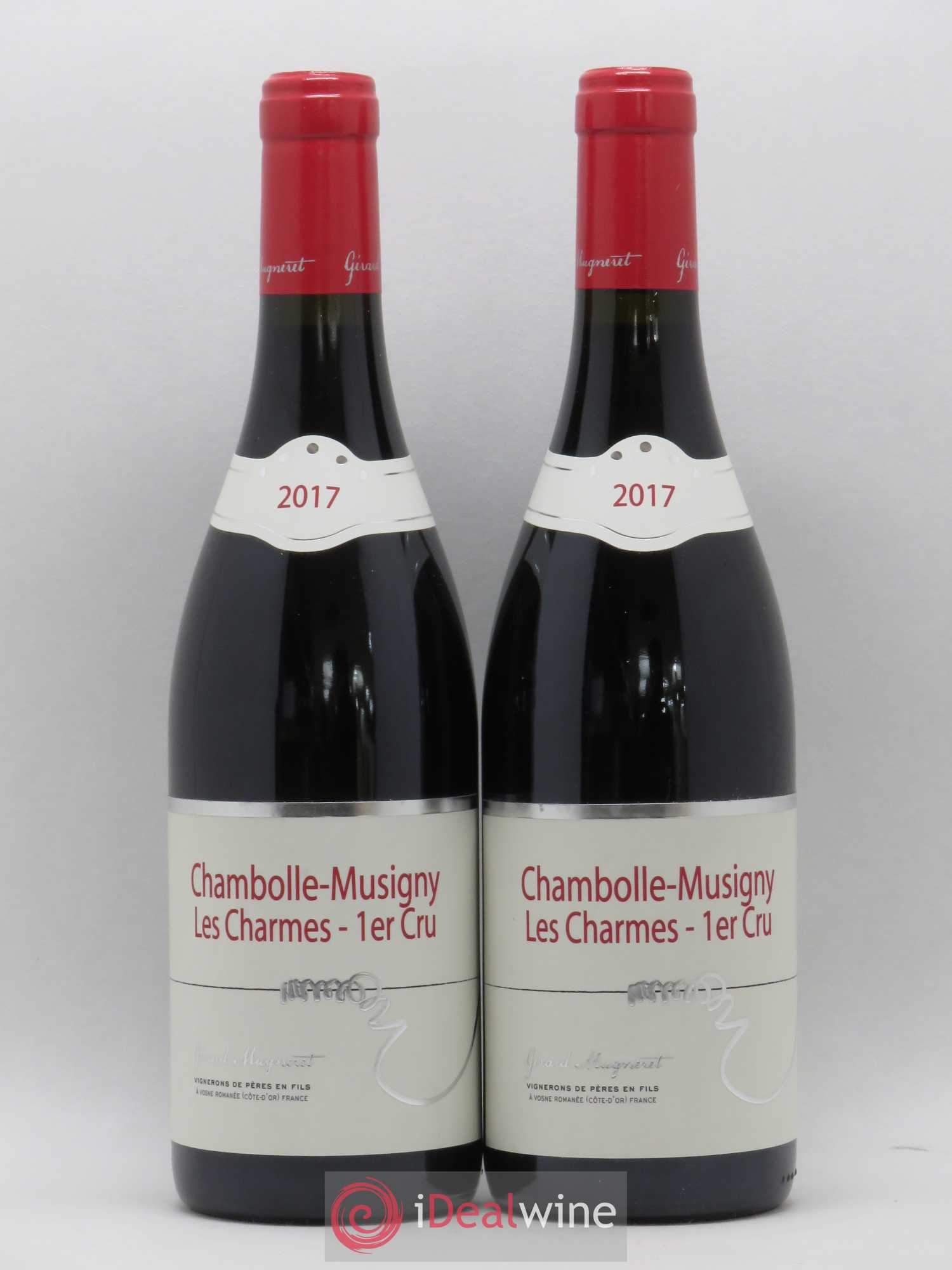 Chambolle-Musigny 1er Cru Les Charmes Gérard Mugneret 2017 - Lot de 2 bouteilles - 0