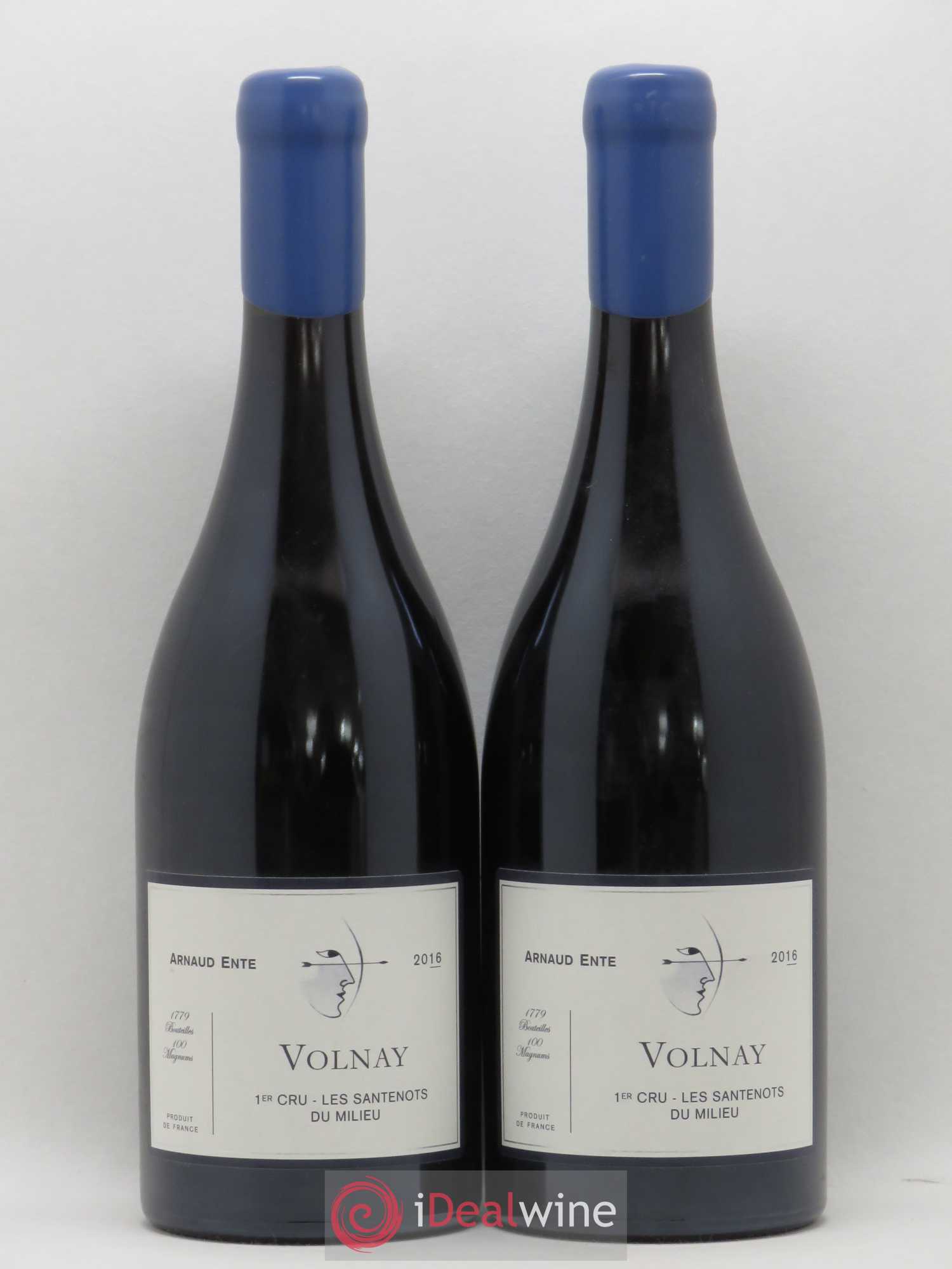 Volnay 1er Cru Les Santenots du Milieu Arnaud Ente 2016 - Lot de 2 bouteilles - 0