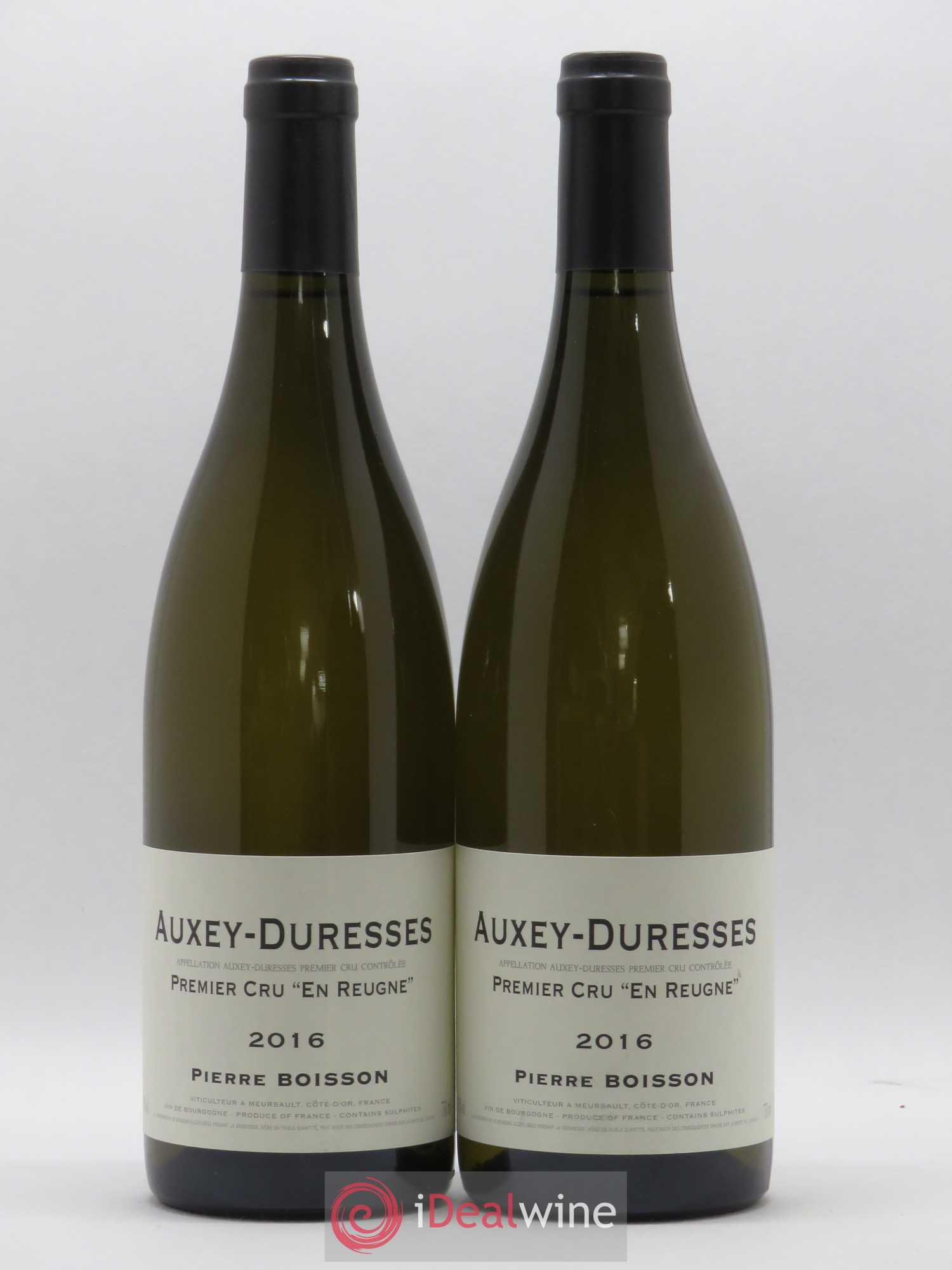 Auxey-Duresses 1er Cru En Reugne Pierre Boisson (Domaine) 2016 - Lot de 2 bouteilles - 0
