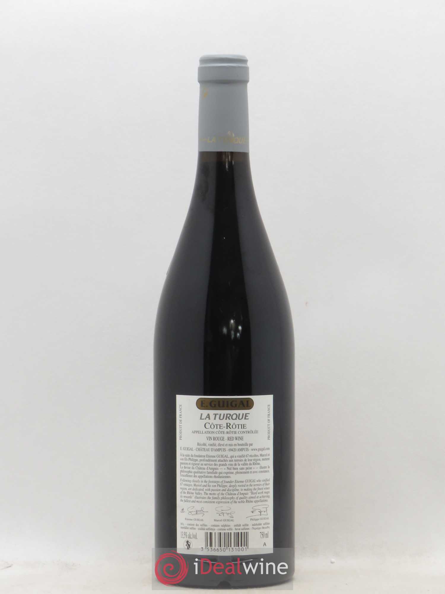 Côte-Rôtie La Turque Guigal 2012 - Lot de 1 bouteille - 1