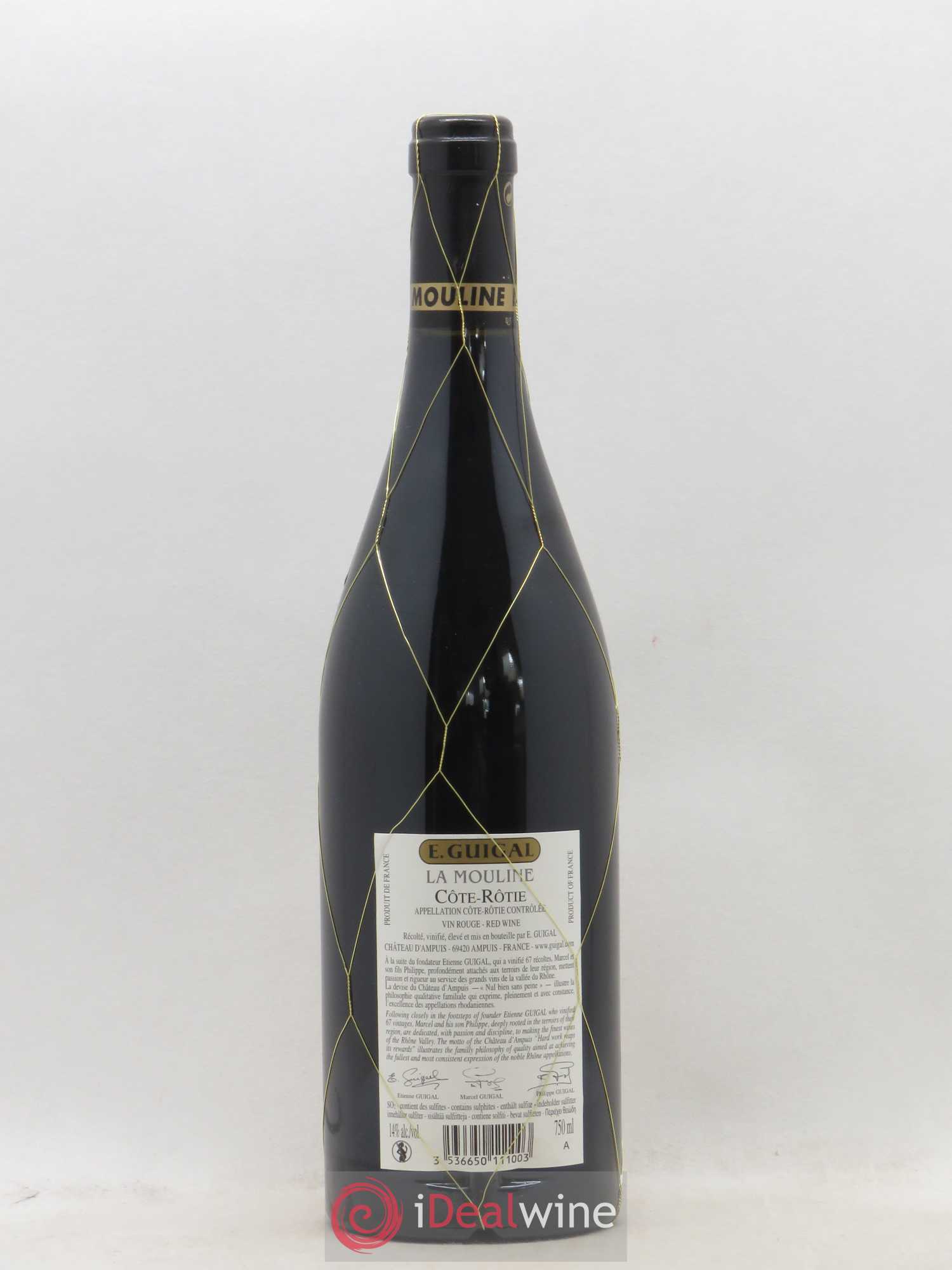 Côte-Rôtie La Mouline Guigal 2015 - Lot de 1 bouteille - 1