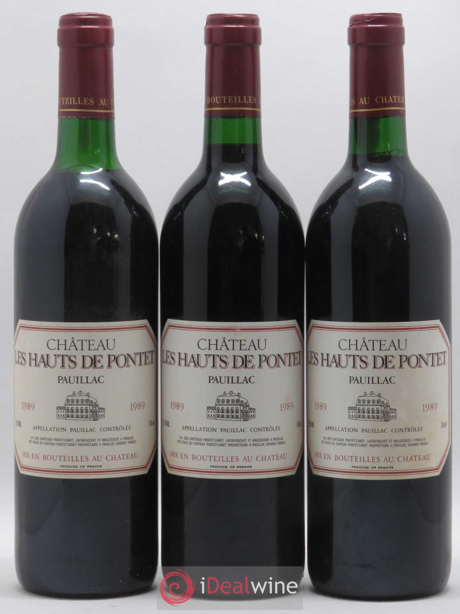 Les Hauts de Pontet-Canet Second Vin 1989 - Lot de 6 bouteilles - 2
