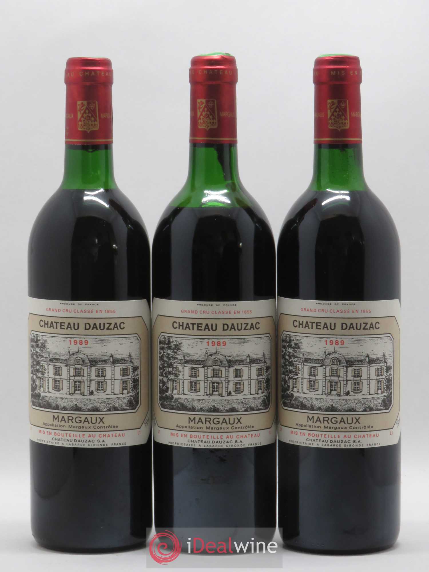 Château Dauzac 5ème Grand Cru Classé 1989 - Lot de 12 bouteilles - 1