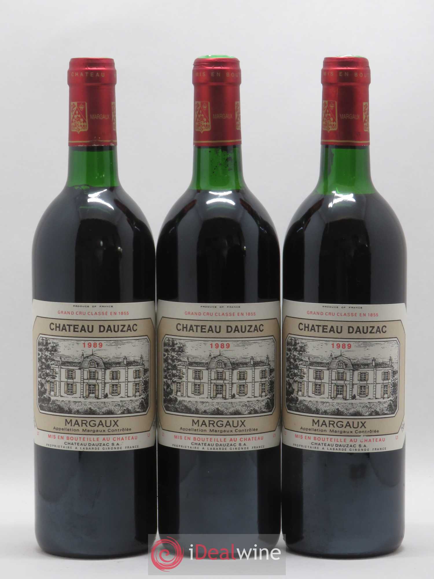 Château Dauzac 5ème Grand Cru Classé 1989 - Lot de 12 bouteilles - 3