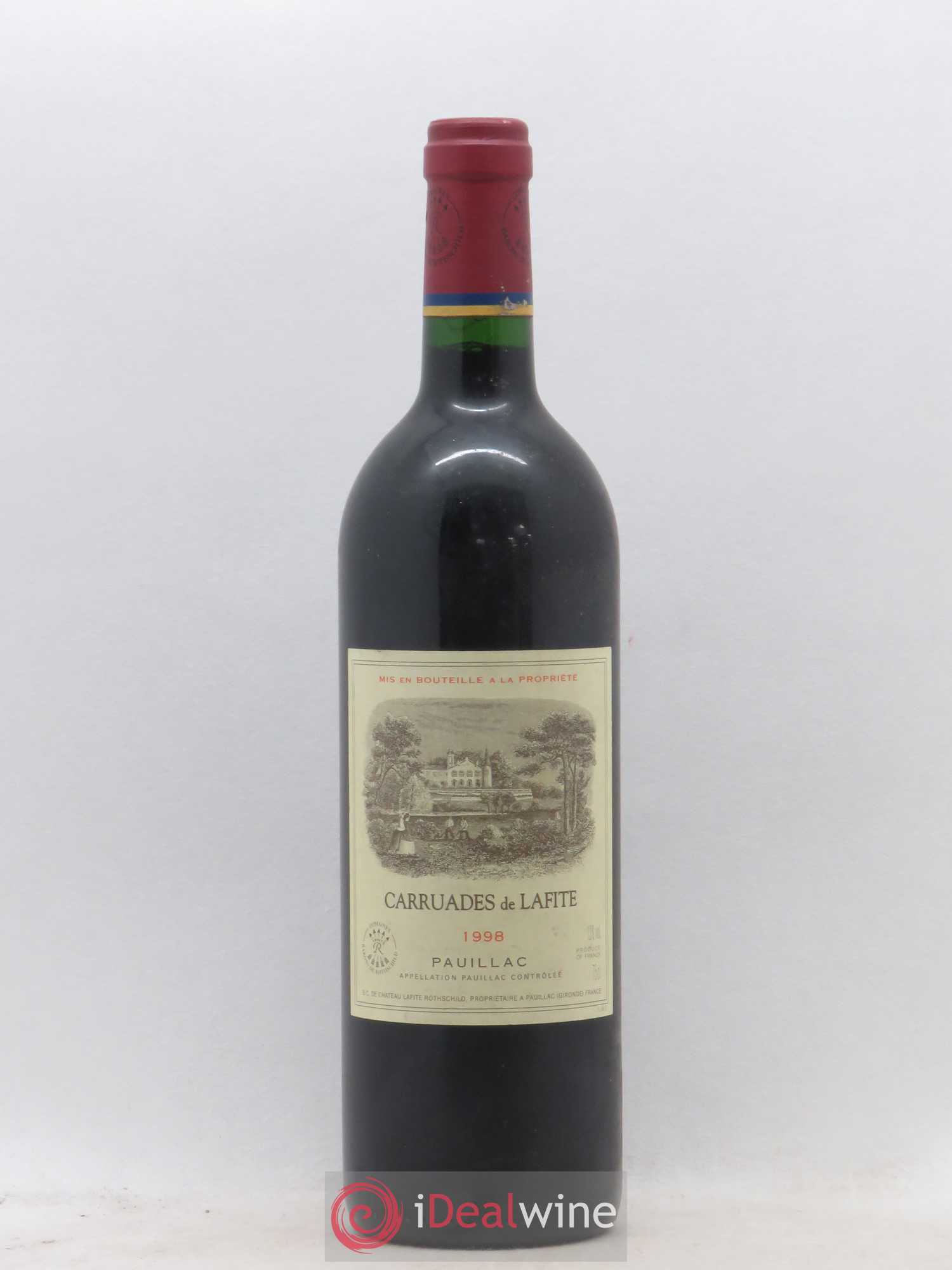 Carruades de Lafite Rothschild Second Vin 1998 - Lot de 1 bouteille - 0