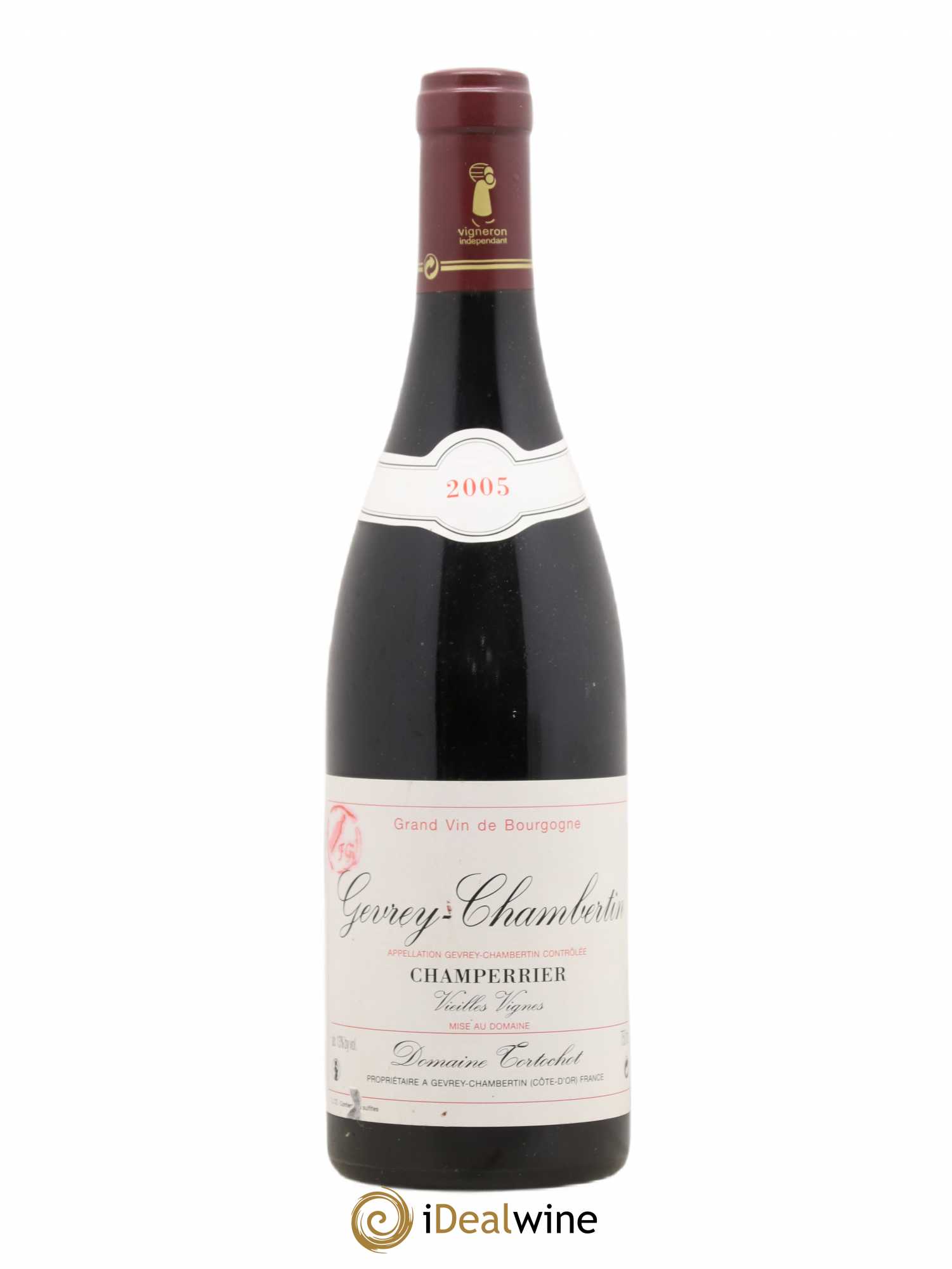 Gevrey-Chambertin Champerrier Vieilles vignes Domaine Tortochot 2005 - Posten von 1 Flasche - 0