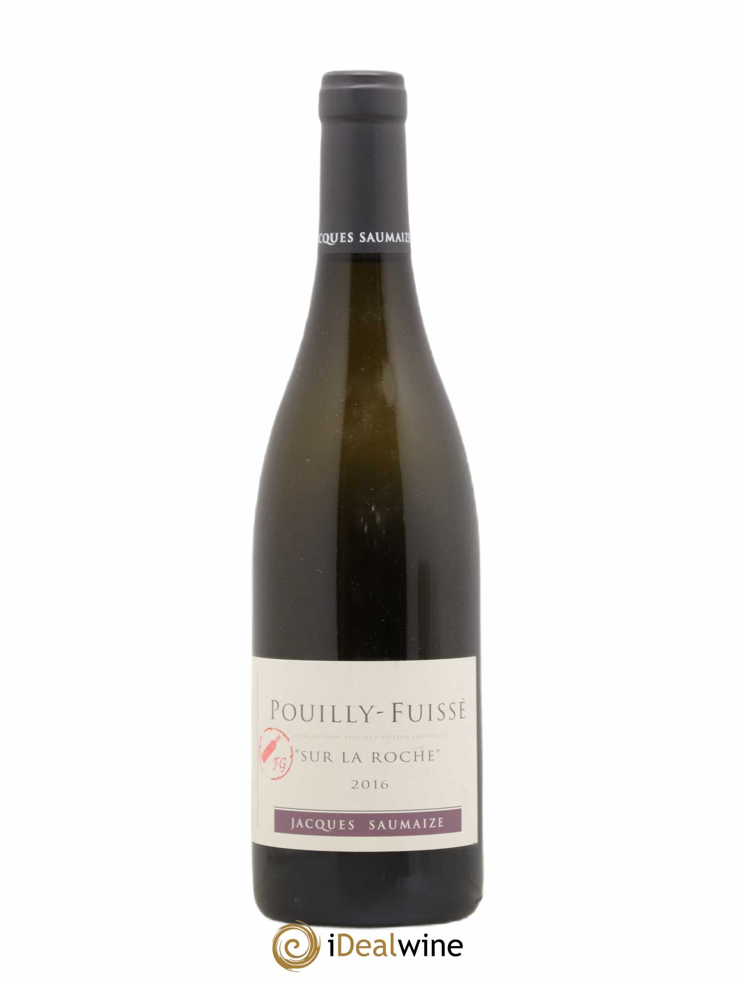 Pouilly-Fuissé Sur la Roche Jacques et Nathalie Saumaize 2016 - Lot de 1 bouteille - 0