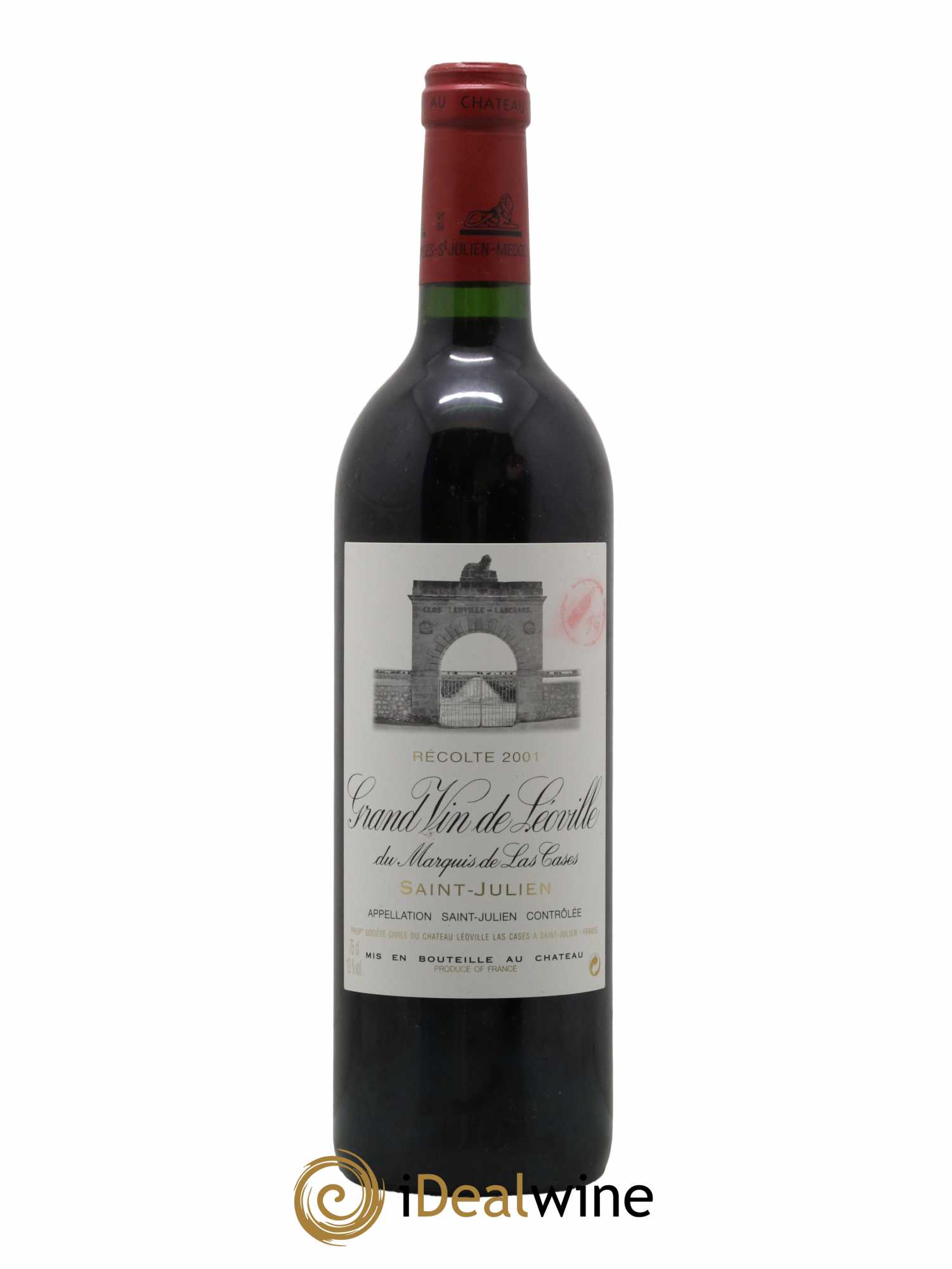 Château Léoville Las Cases 2ème Grand Cru Classé 2001 - Lot de 1 bouteille - 0