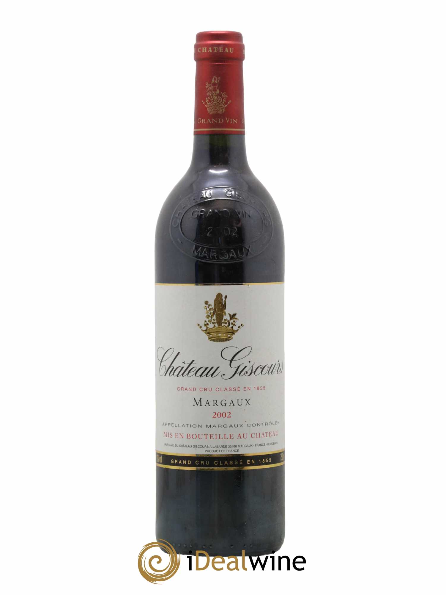 Château Giscours 3ème Grand Cru Classé 2002 - Lot de 1 bouteille - 0