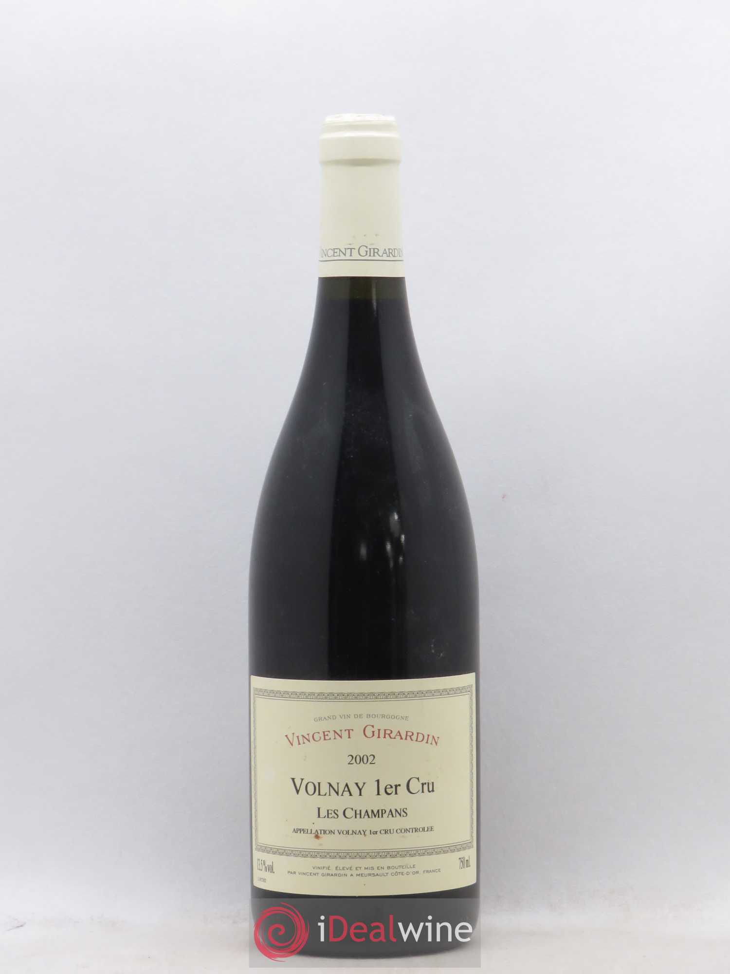 Volnay 1er Cru Les Champans Vincent Girardin 2002 - Posten von 1 Flasche - 0