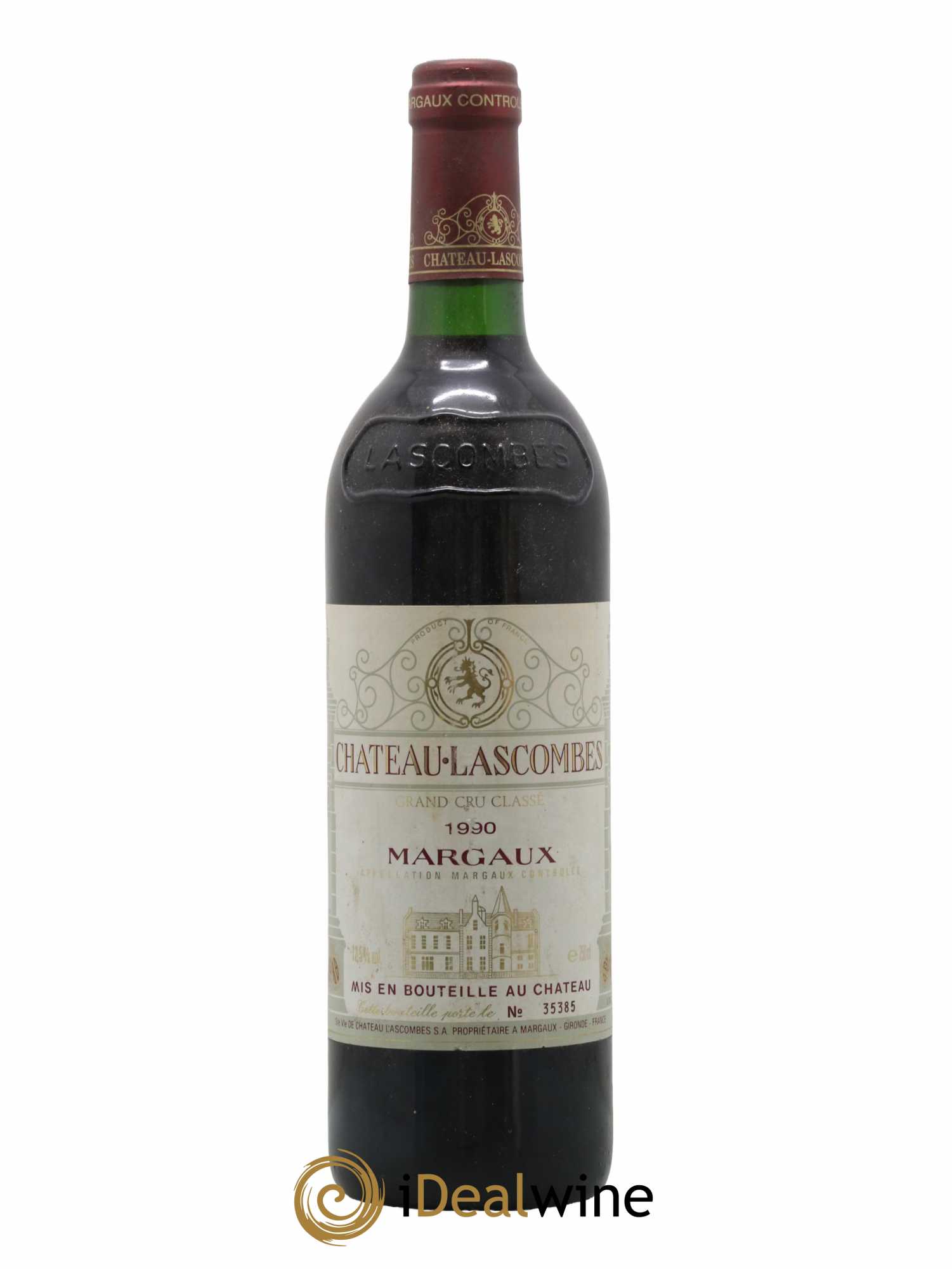 Château Lascombes 2ème Grand Cru Classé 1990 - Lot de 1 bouteille - 0