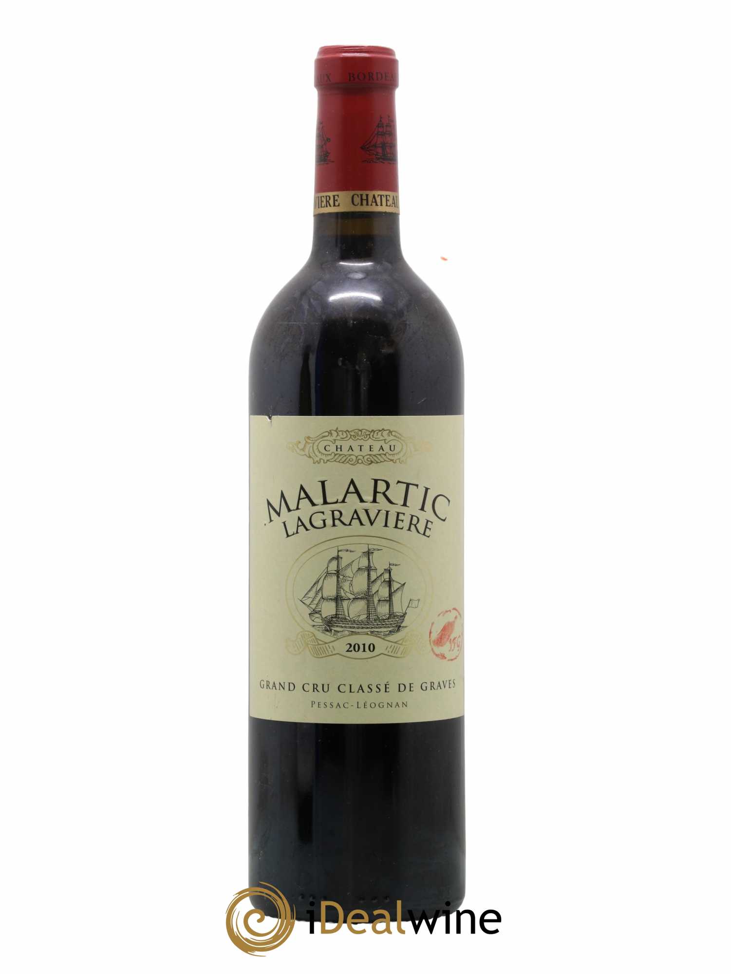 Château Malartic-Lagravière Cru Classé de Graves 2010 - Lot de 1 bouteille - 0
