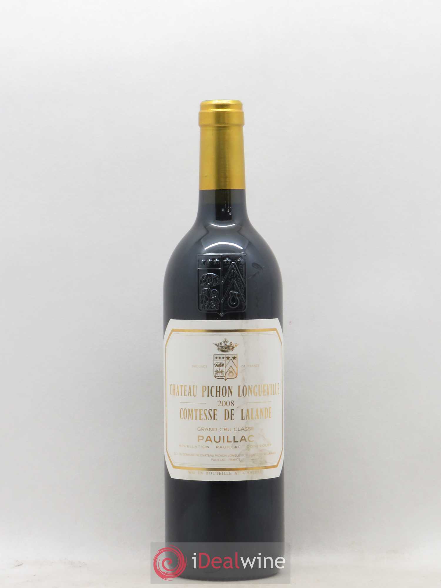 Château Pichon Longueville Comtesse de Lalande 2ème Grand Cru Classé 2008 - Lot de 1 bouteille - 0