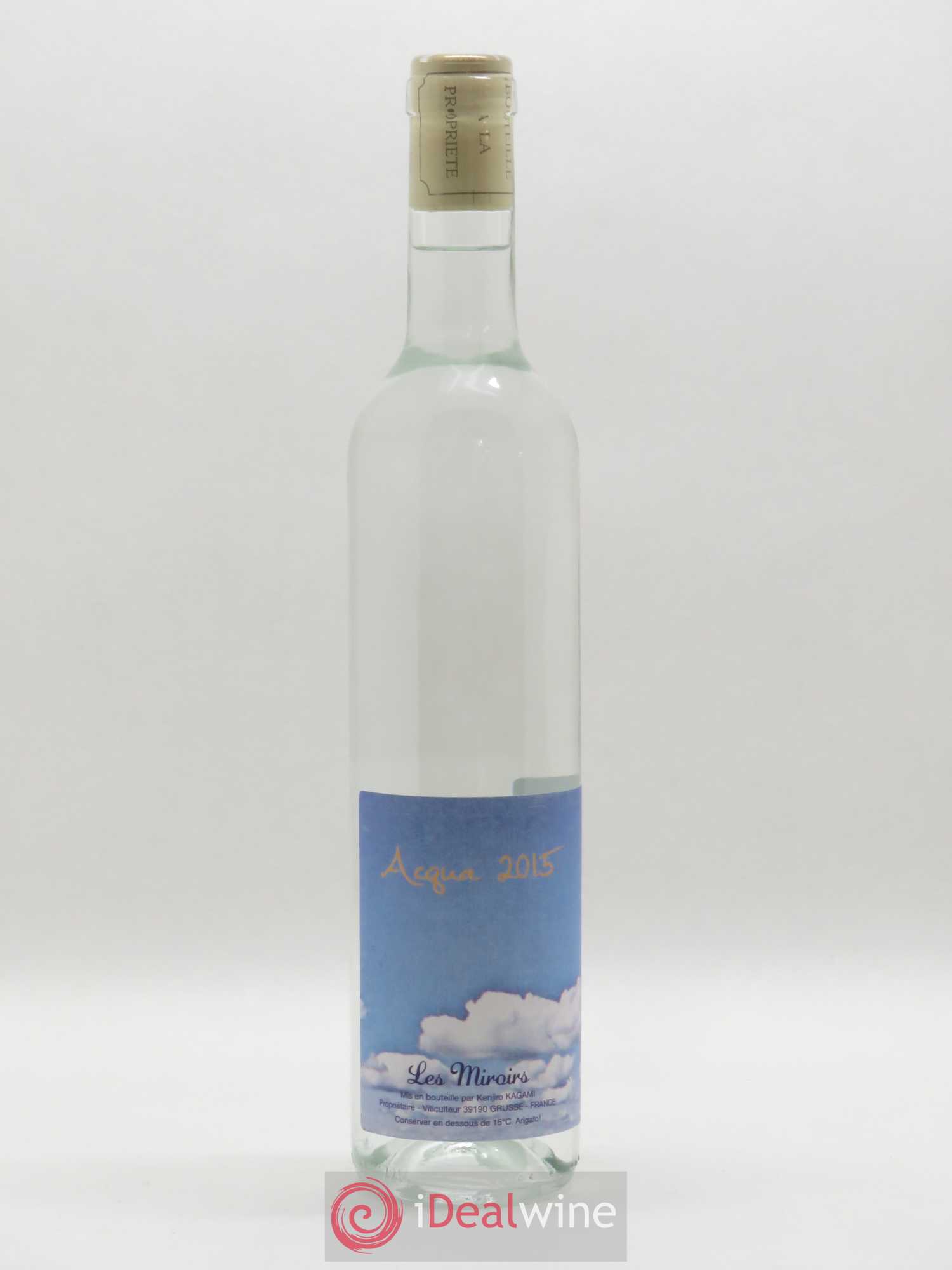 Alcool Marc du Jura Acqua Kenjiro Kagami Domaine des Miroirs 50CL 2015 - Posten von 1 Flasche - 0