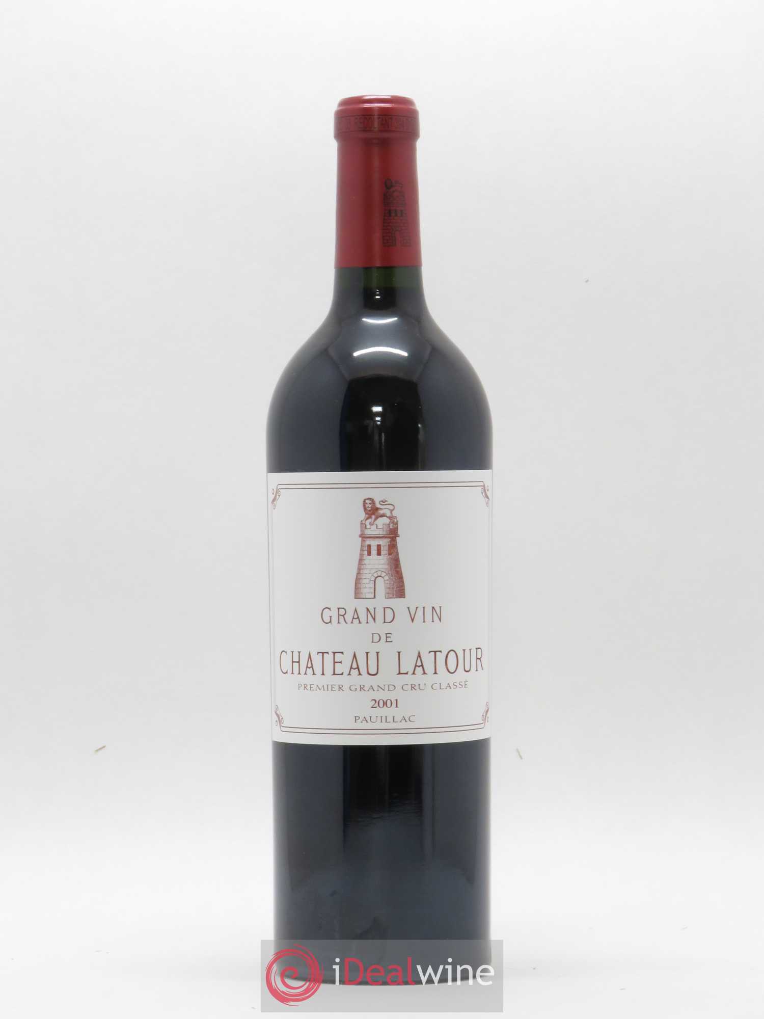 Château Latour 1er Grand Cru Classé 2001 - Lot de 1 bouteille - 0