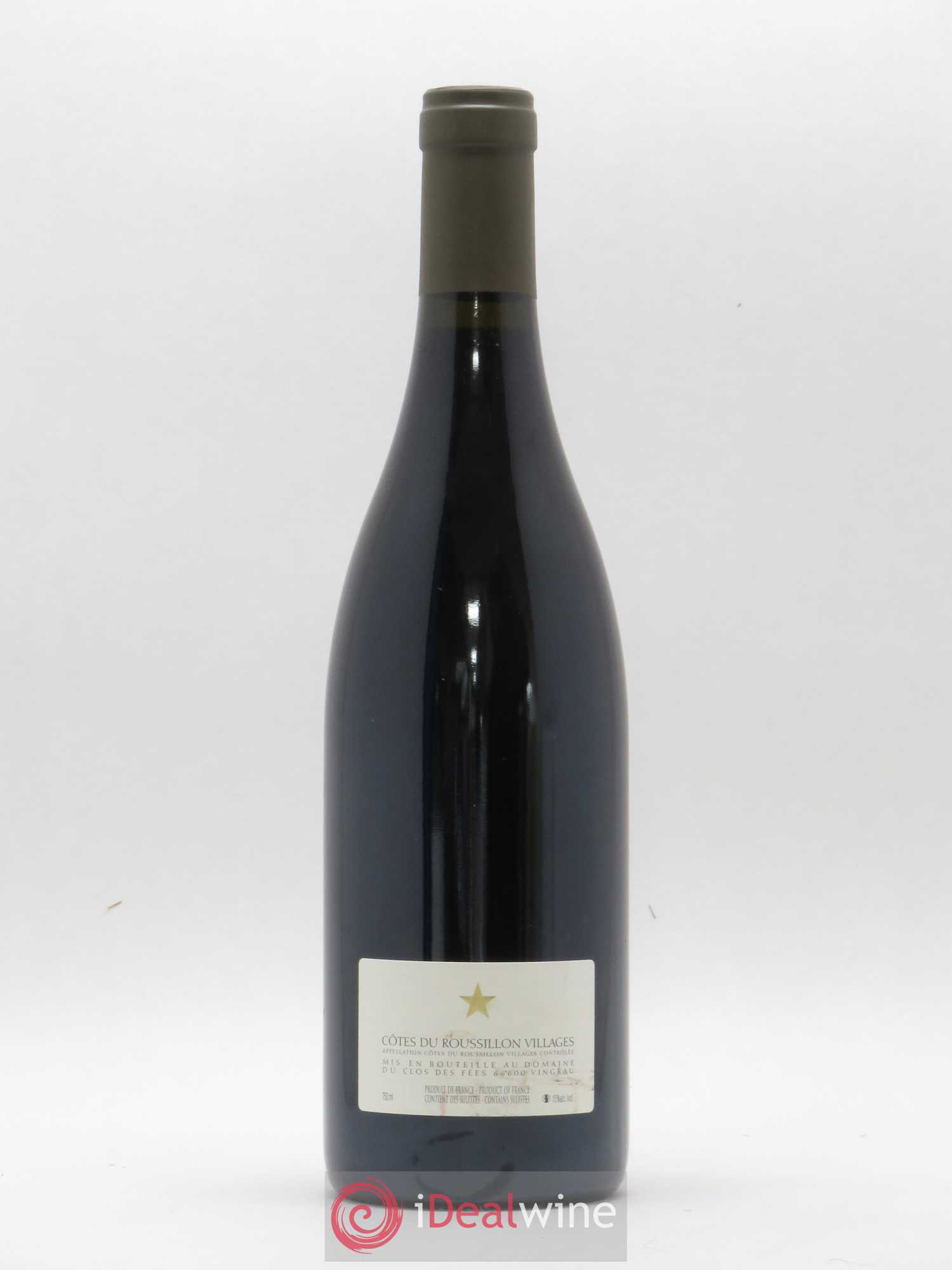 Côtes du Roussillon Villages Clos des Fées Hervé Bizeul 2008 - Lot de 1 bouteille - 1